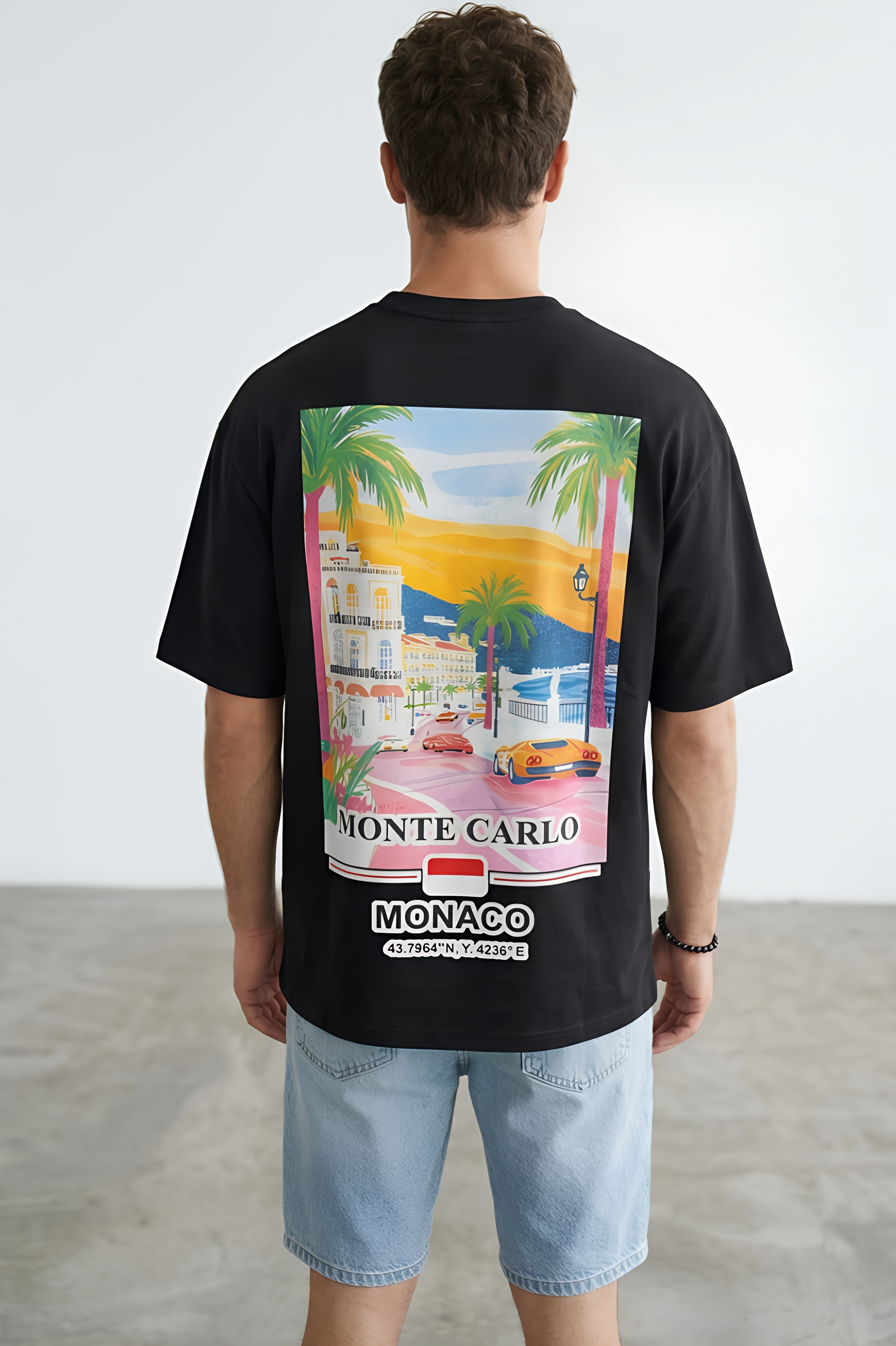 T-Shirt Monte Carlo - Relaxed Fit Homme