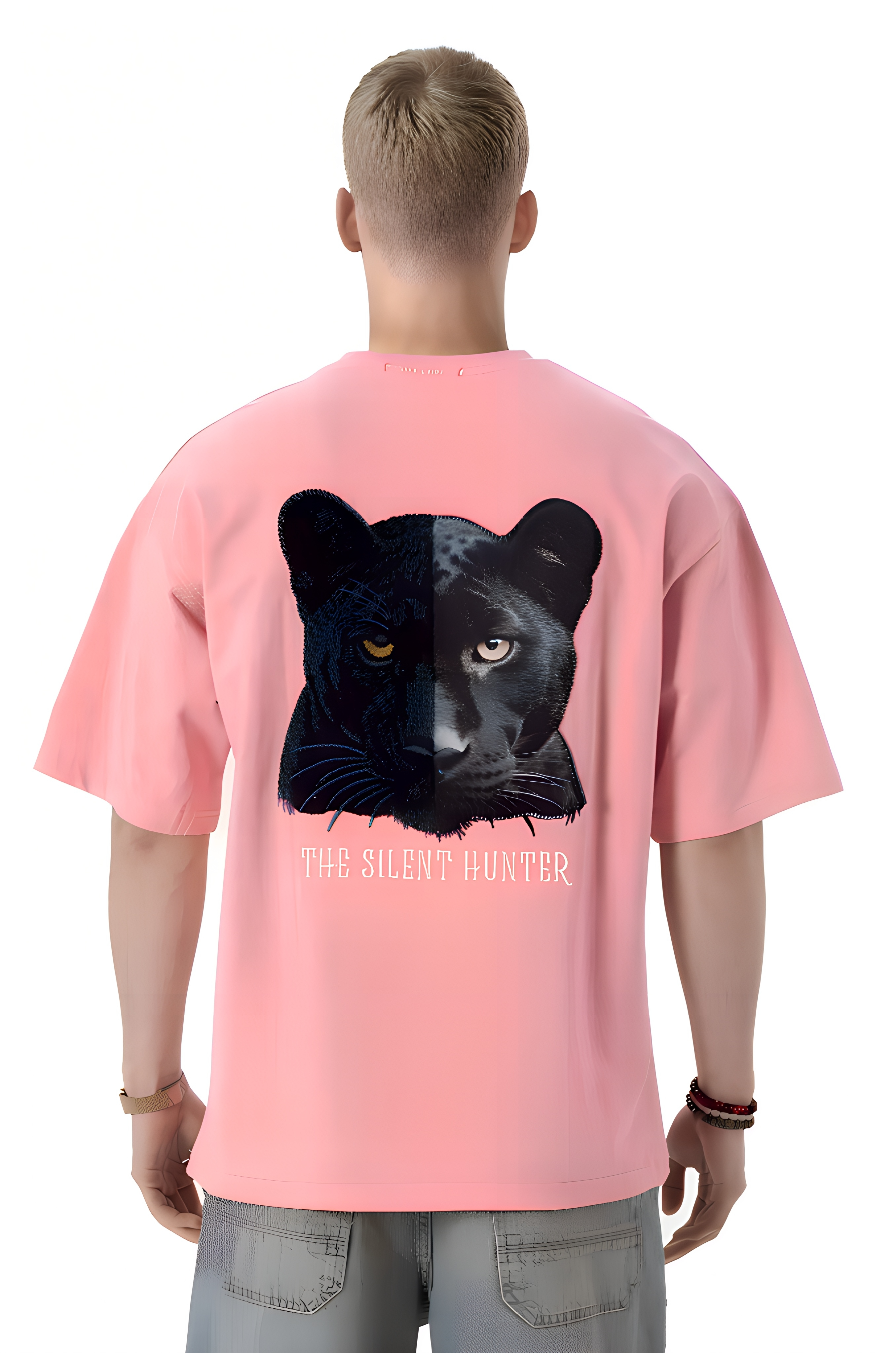 T-Shirt The Silent Hunter - Oversize Premium Homme