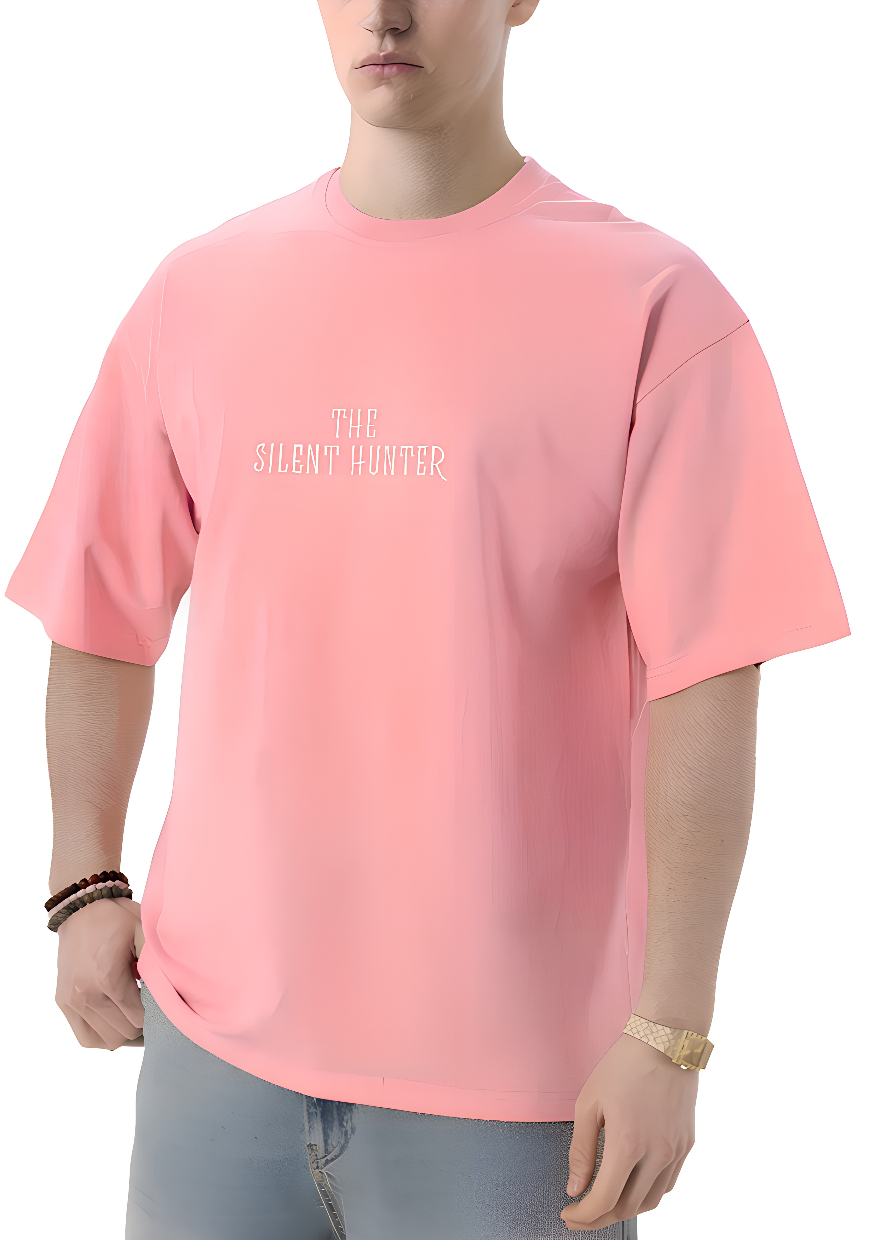 T-Shirt The Silent Hunter - Oversize Premium Homme