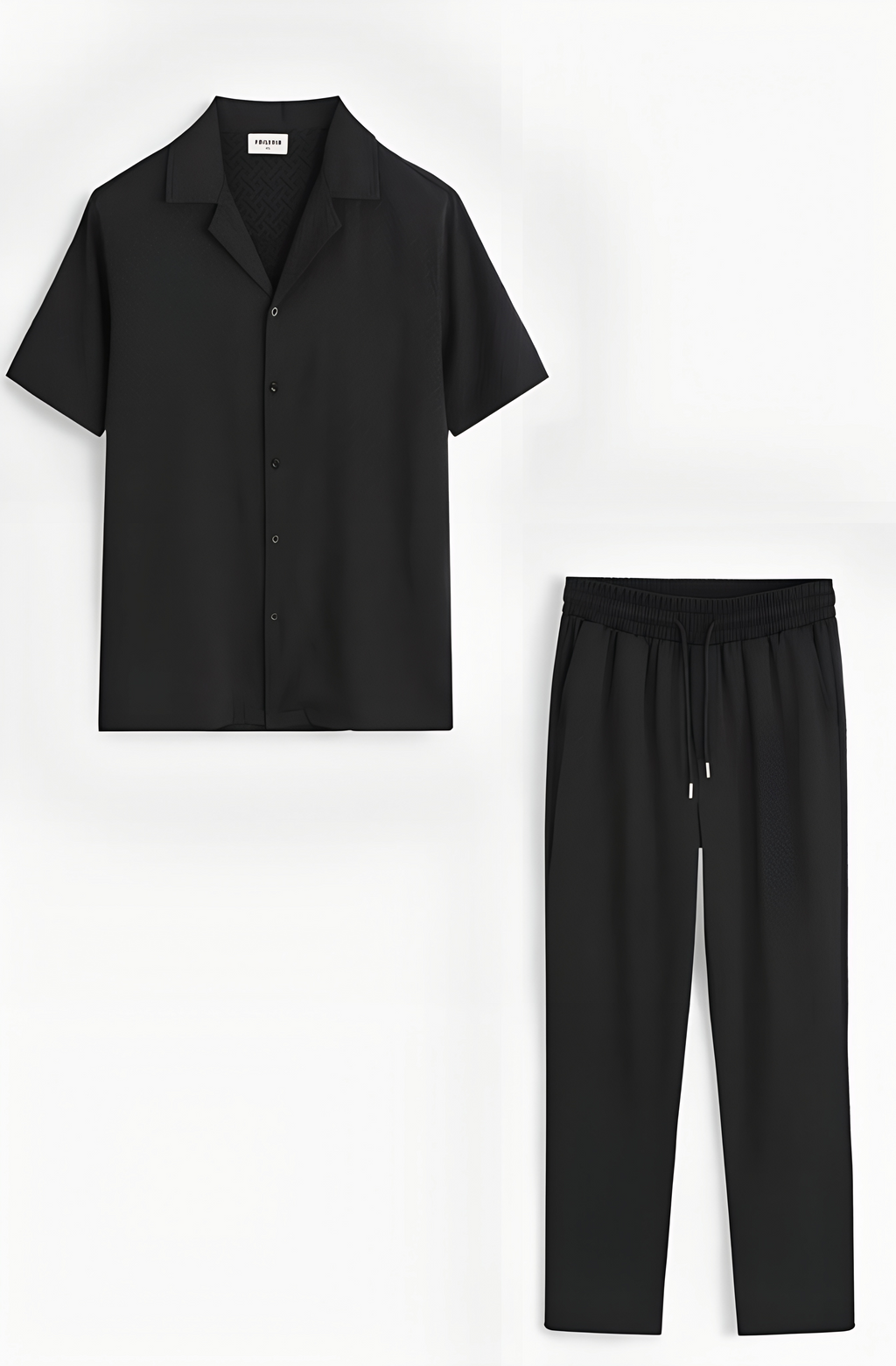Ensemble Chemise à Manches Courtes et Pantalon