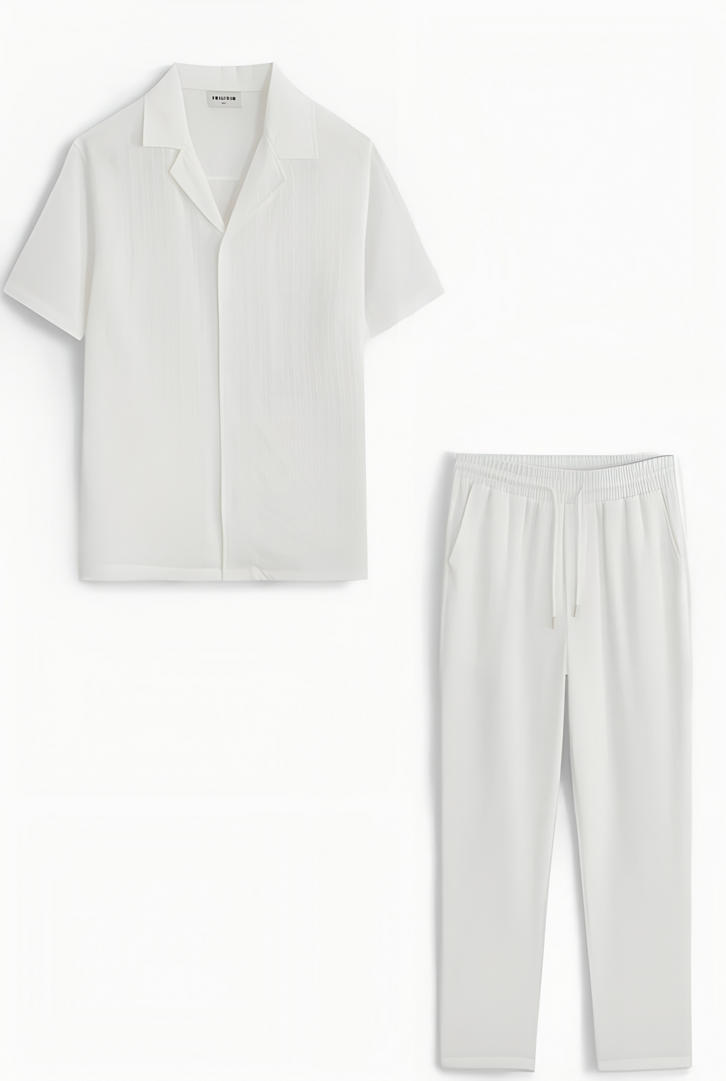 Ensemble Chemise à Manches Courtes et Pantalon