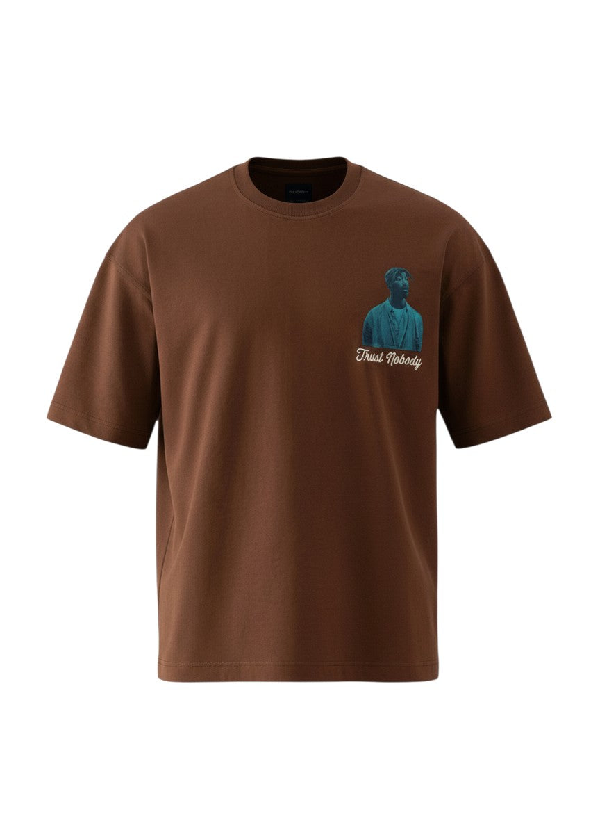 T-Shirt Trust Nobody - Oversize Premium Homme