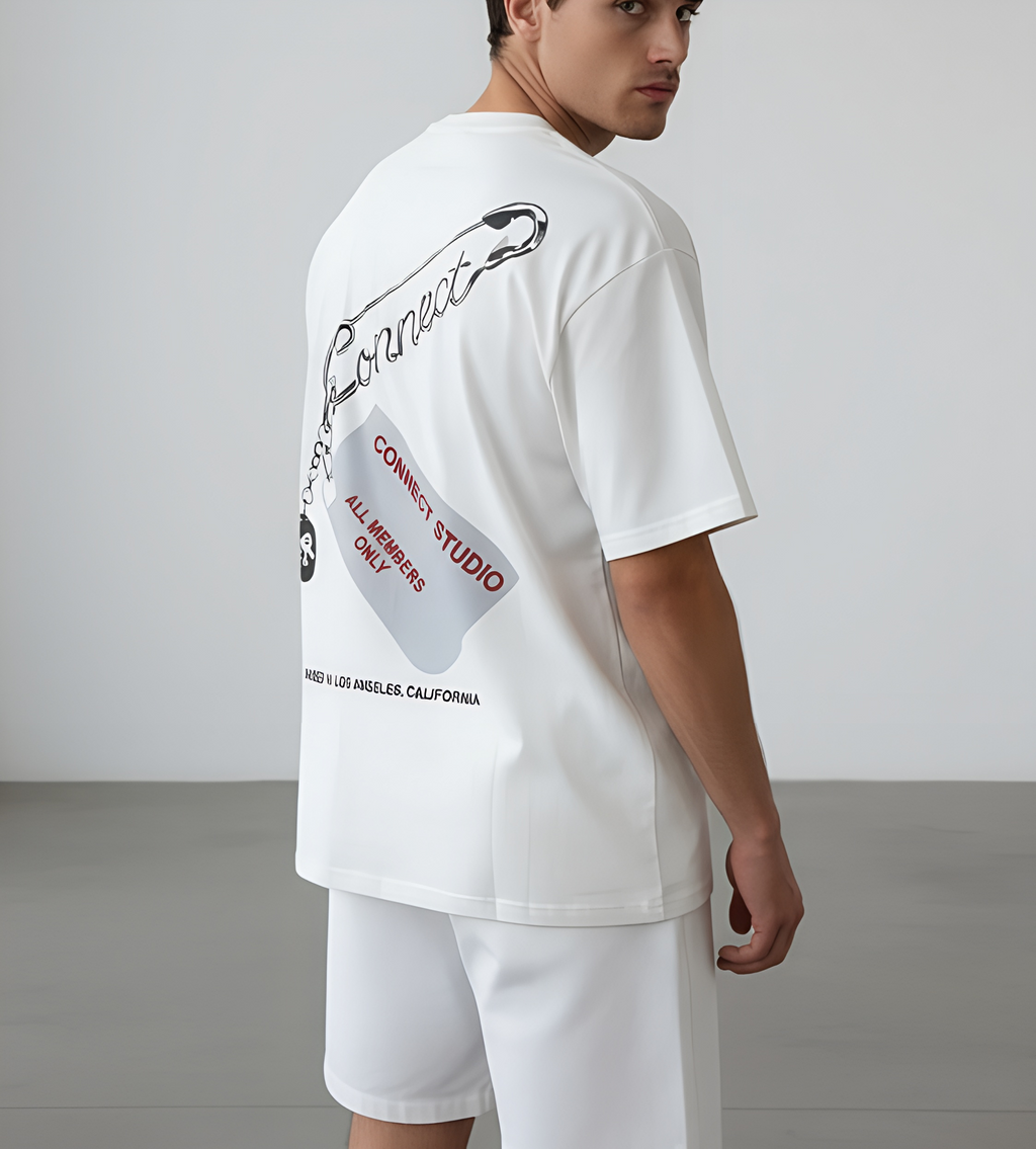 T-Shirt Connect Studio-Relaxed Fit Homme