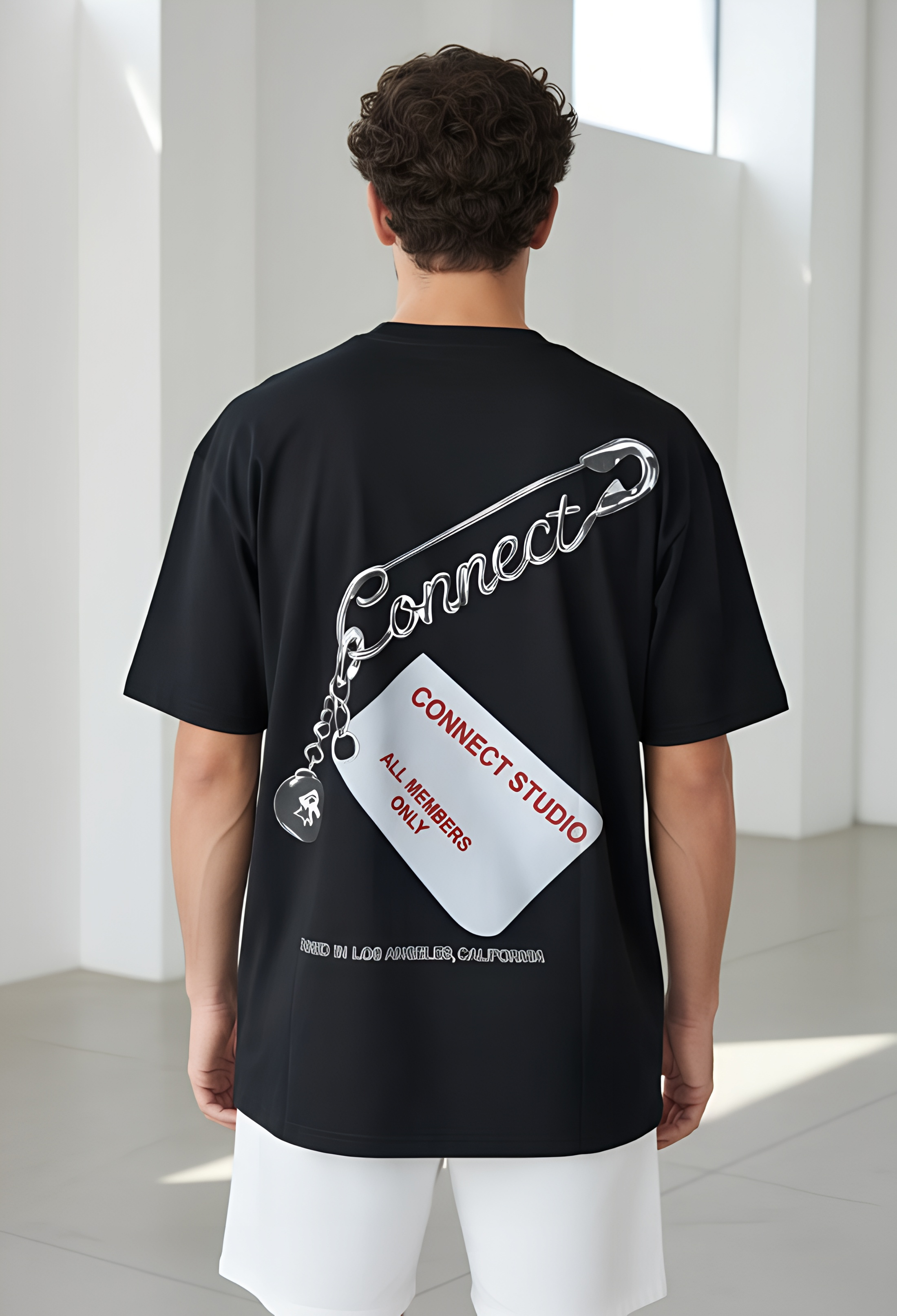 T-Shirt Connect Studio-Relaxed Fit Homme