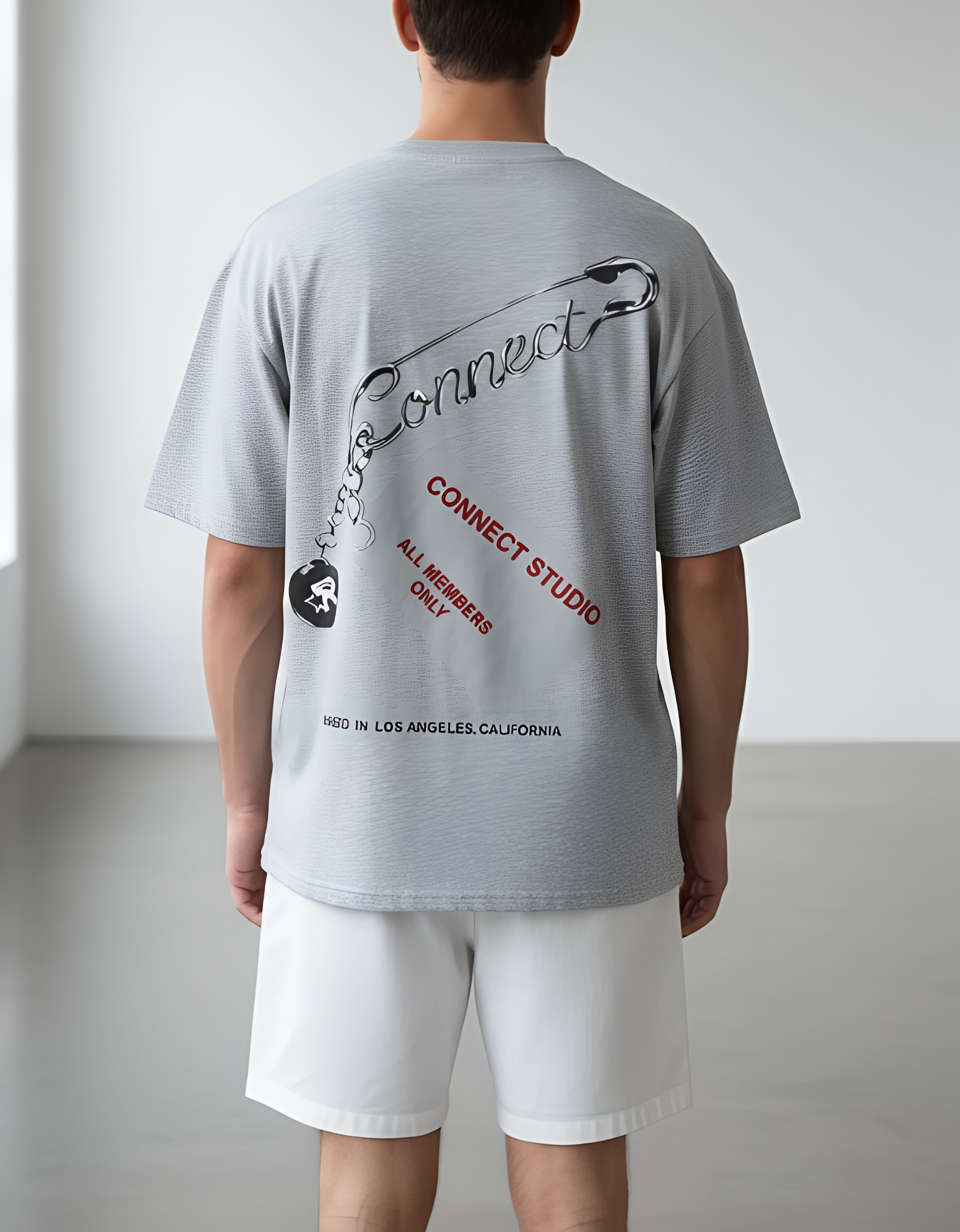 T-Shirt Connect Studio-Relaxed Fit Homme