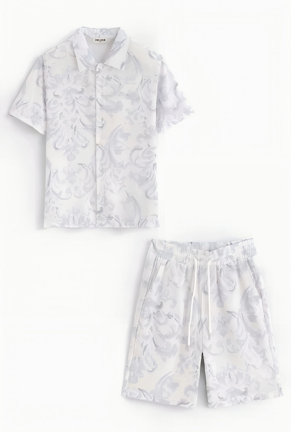 Ensemble Chemise Short motif