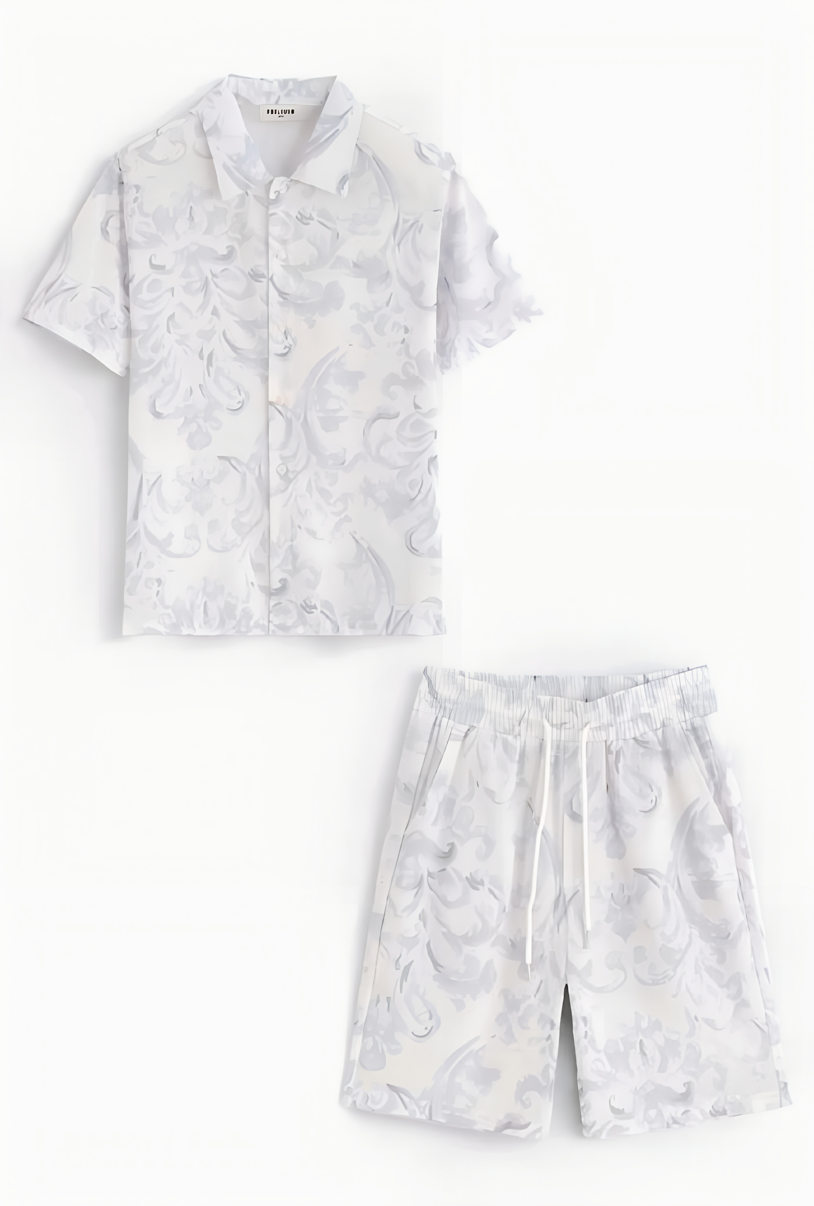 Ensemble Chemise Short motif