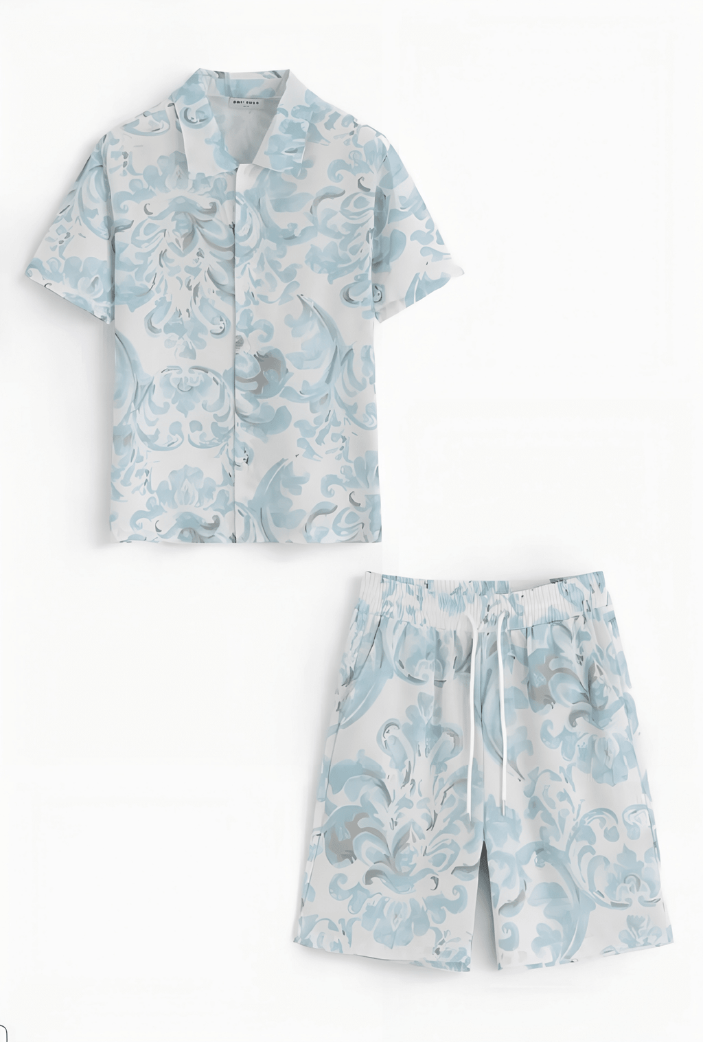 Ensemble Chemise & Short Motif Homme - Backstage Premium