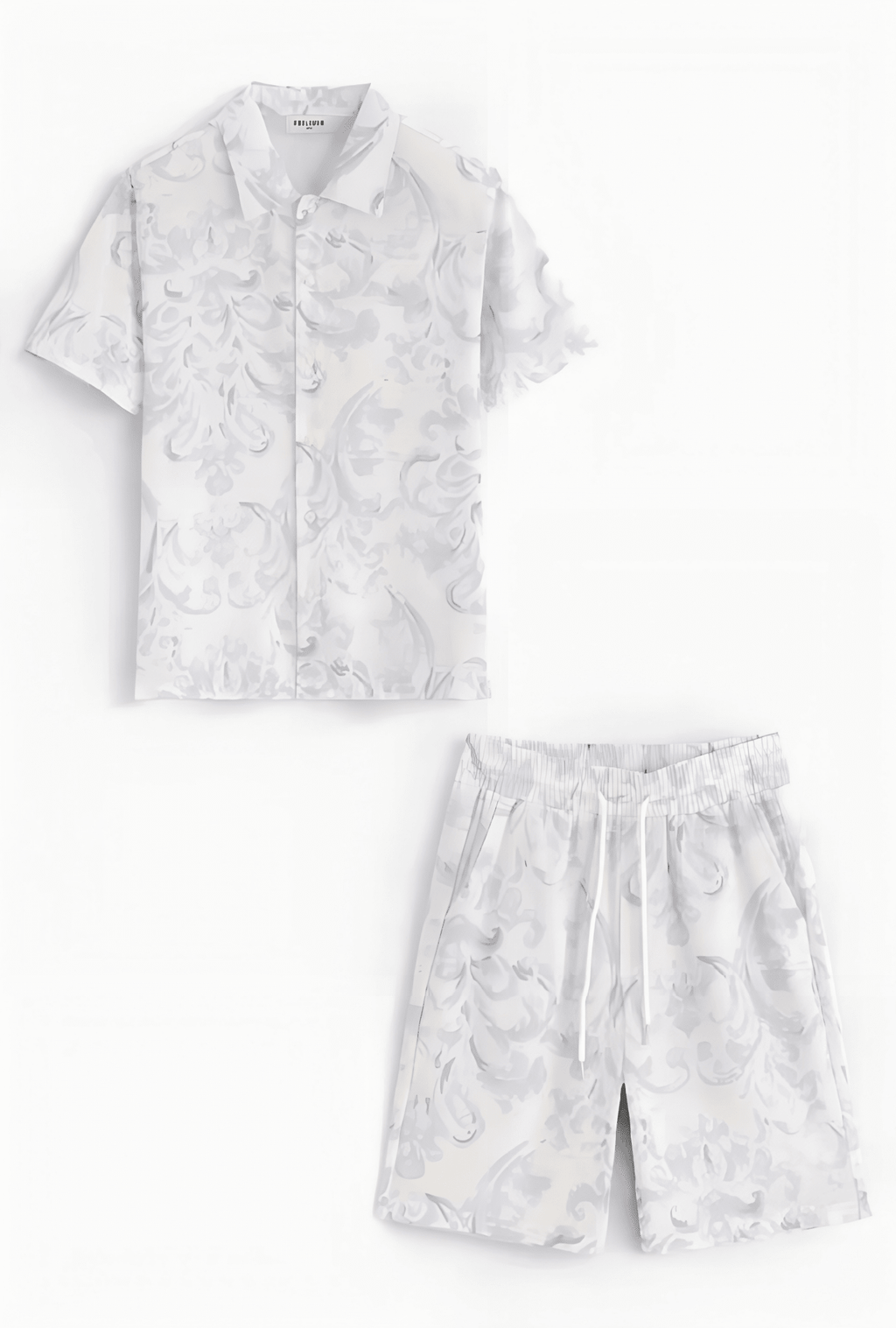 Ensemble Chemise & Short Motif Homme - Backstage Premium