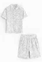 Ensemble Chemise & Short Motif Homme - Backstage Premium