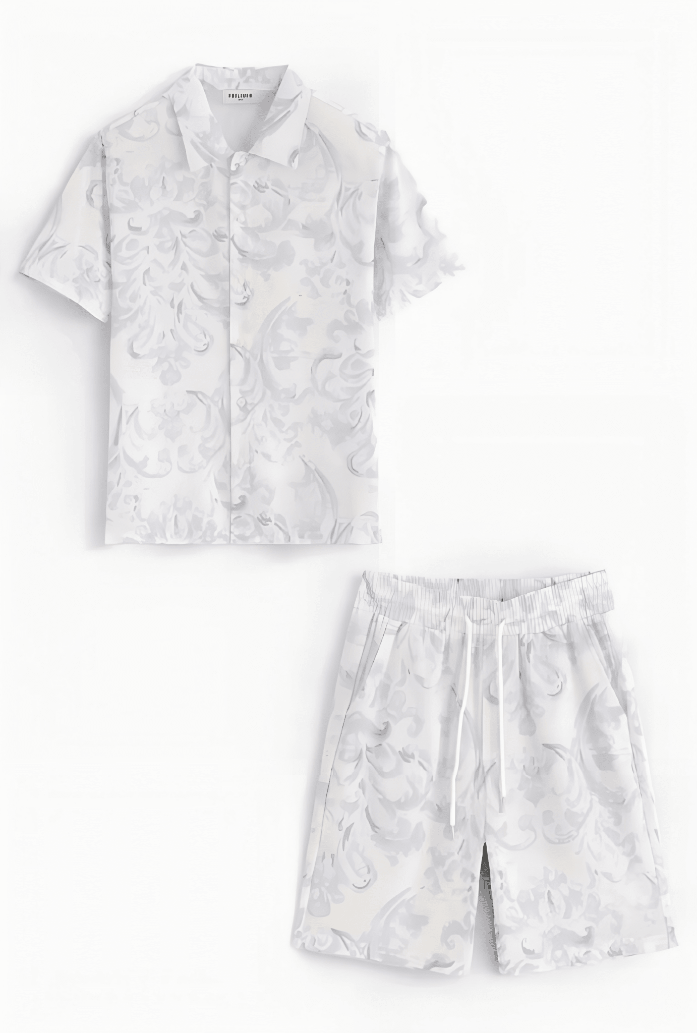 Ensemble Chemise & Short Motif Homme - Backstage Premium