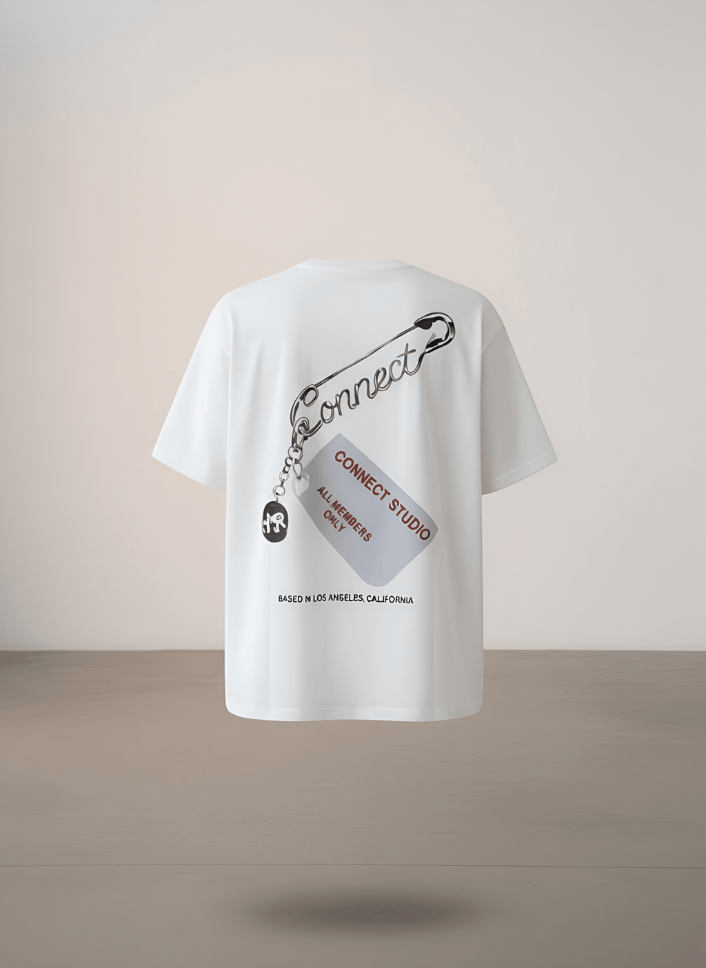T-Shirt Connect Studio - Relaxed Fit Homme - Backstage Premium