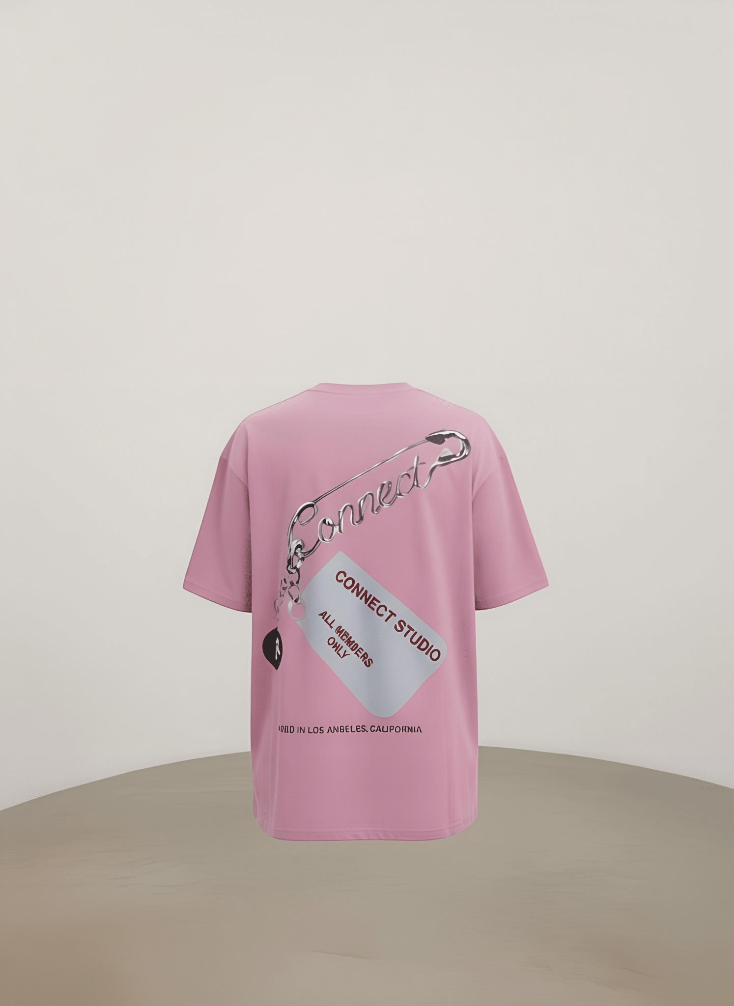 T-Shirt Connect Studio - Relaxed Fit Homme - Backstage Premium