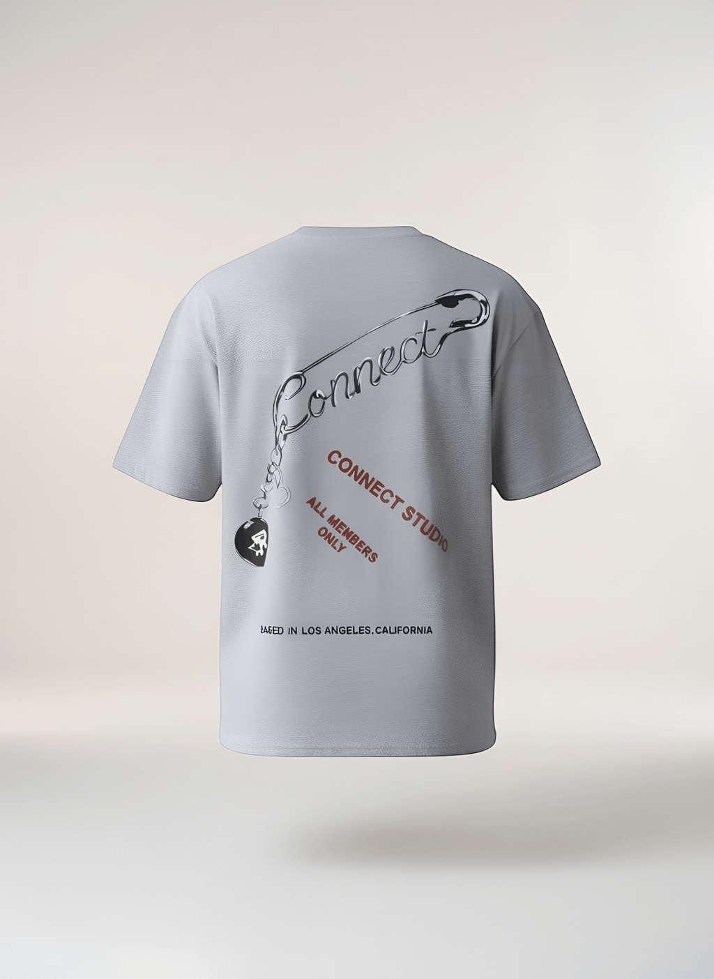 T-Shirt Connect Studio - Relaxed Fit Homme - Backstage Premium