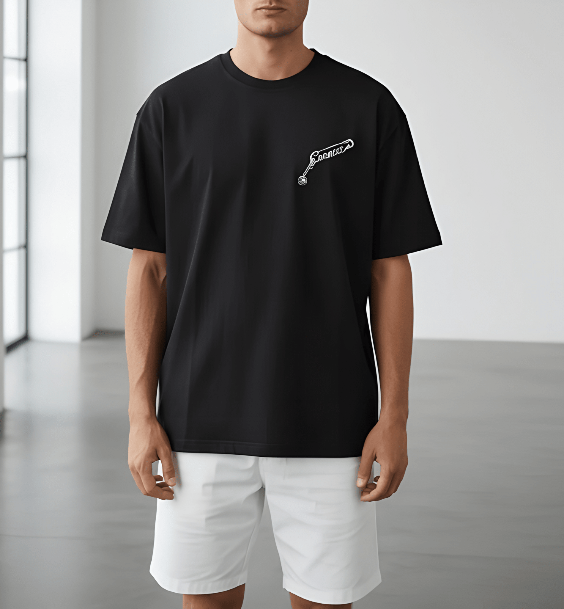T-Shirt Connect Studio - Relaxed Fit Homme - Backstage Premium