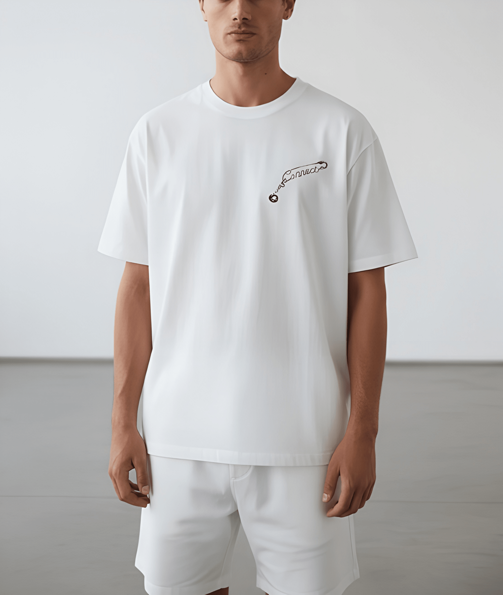 T-Shirt Connect Studio - Relaxed Fit Homme - Backstage Premium