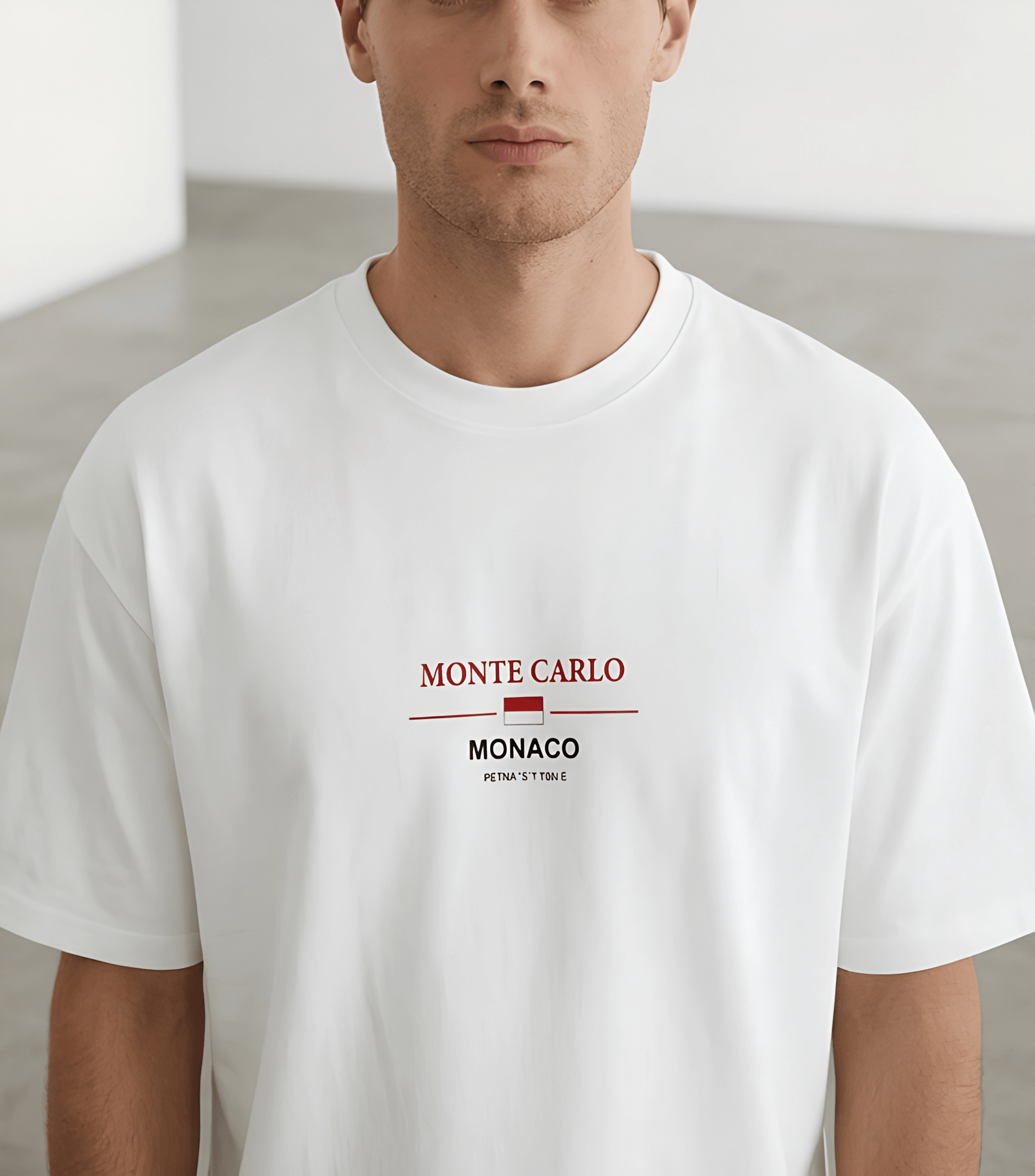 T-Shirt Monte Carlo - Relaxed Fit Homme - Backstage Premium