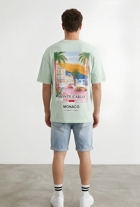 T-Shirt Monte Carlo - Relaxed Fit Homme - Backstage Premium