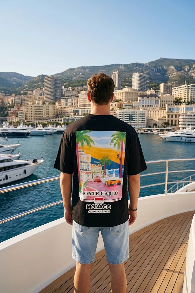 T-Shirt Monte Carlo - Relaxed Fit Homme - Backstage Premium