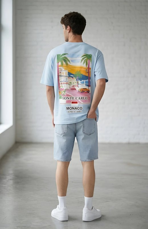 T-Shirt Monte Carlo - Relaxed Fit Homme - Backstage Premium