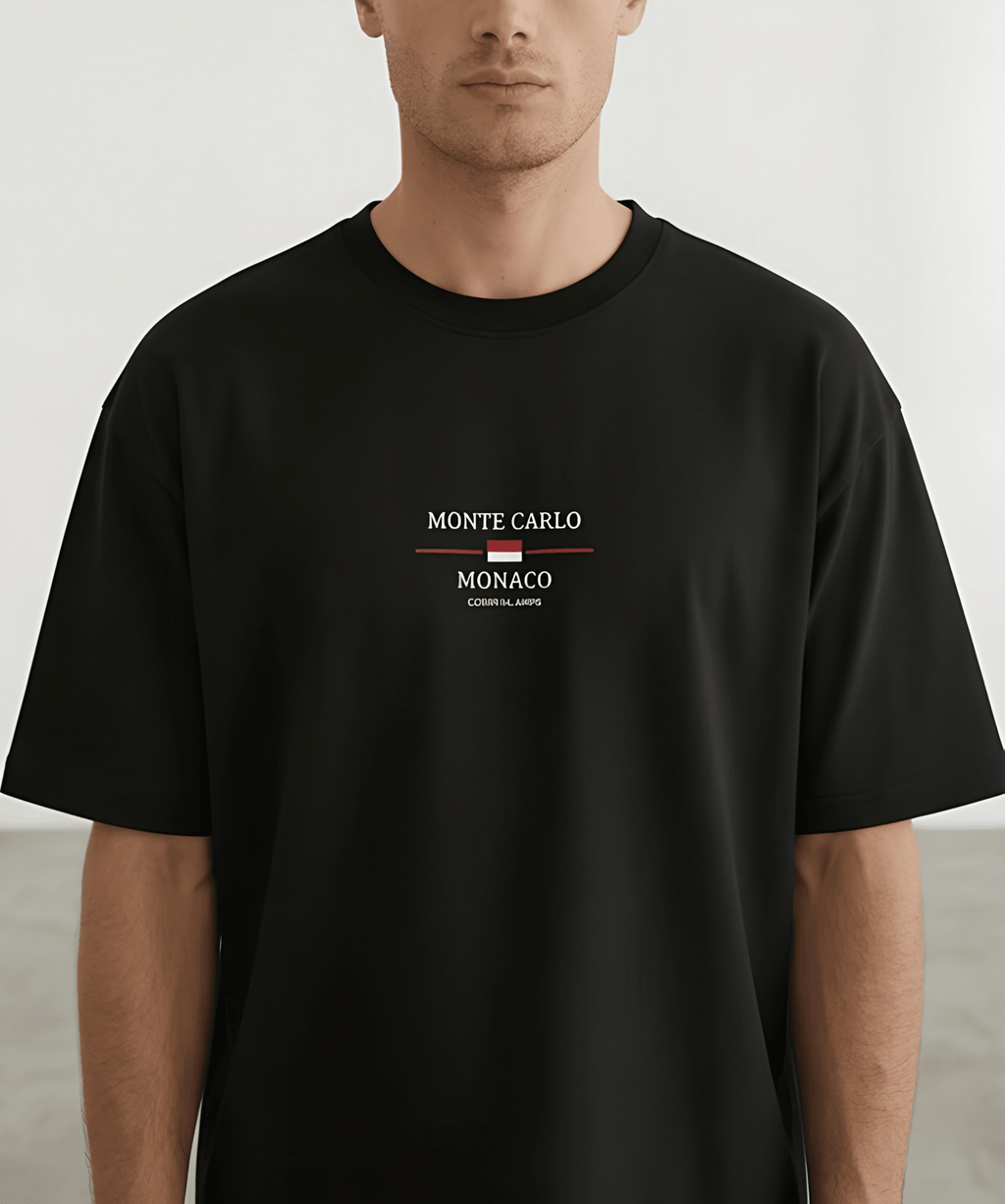 T-Shirt Monte Carlo - Relaxed Fit Homme - Backstage Premium