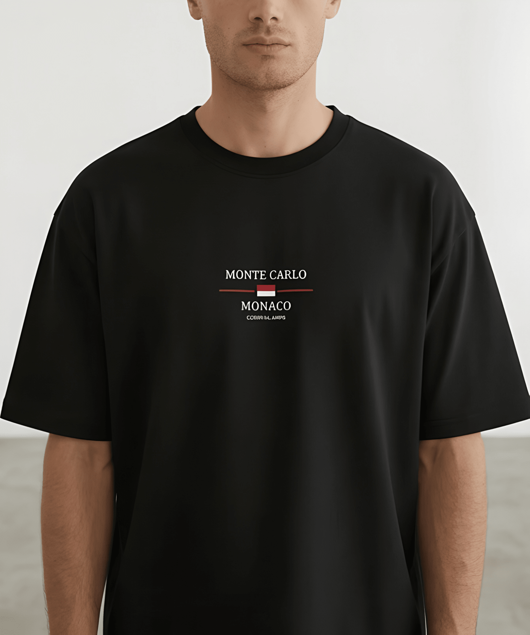 T-Shirt Monte Carlo - Relaxed Fit Homme - Backstage Premium