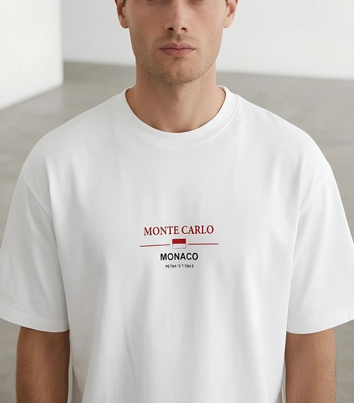 T-Shirt Monte Carlo - Relaxed Fit Homme - Backstage Premium