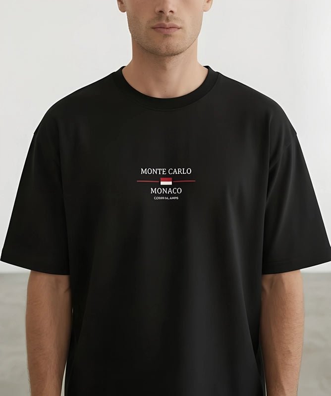 T-Shirt Monte Carlo - Relaxed Fit Homme - Backstage Premium