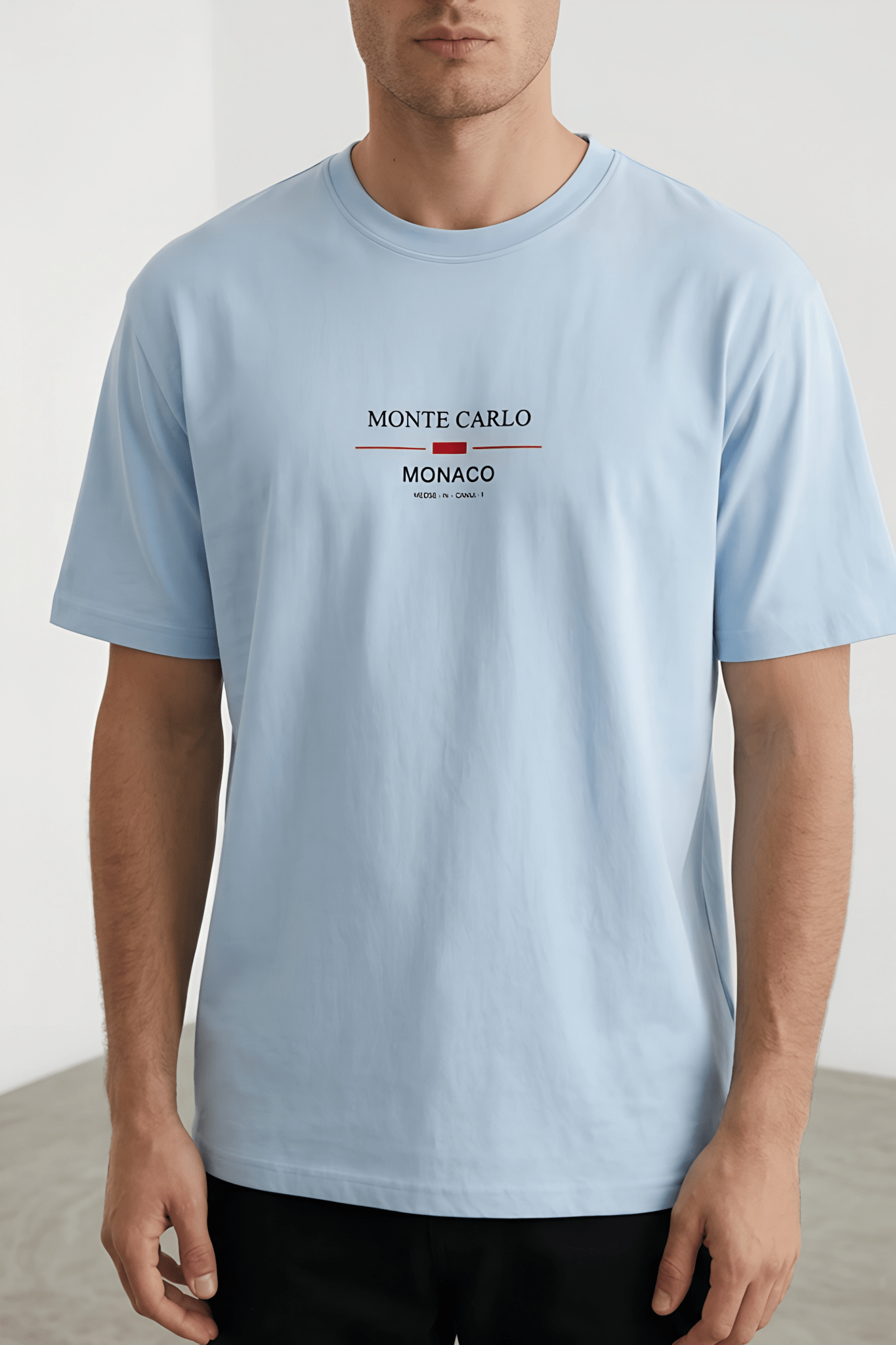T-Shirt Monte Carlo - Relaxed Fit Homme - Backstage Premium