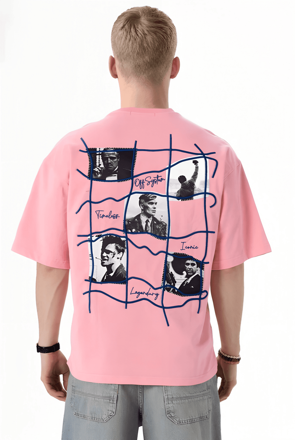 T-shirt Off The System 4 Coloris — Oversize Premium Homme - Backstage Premium