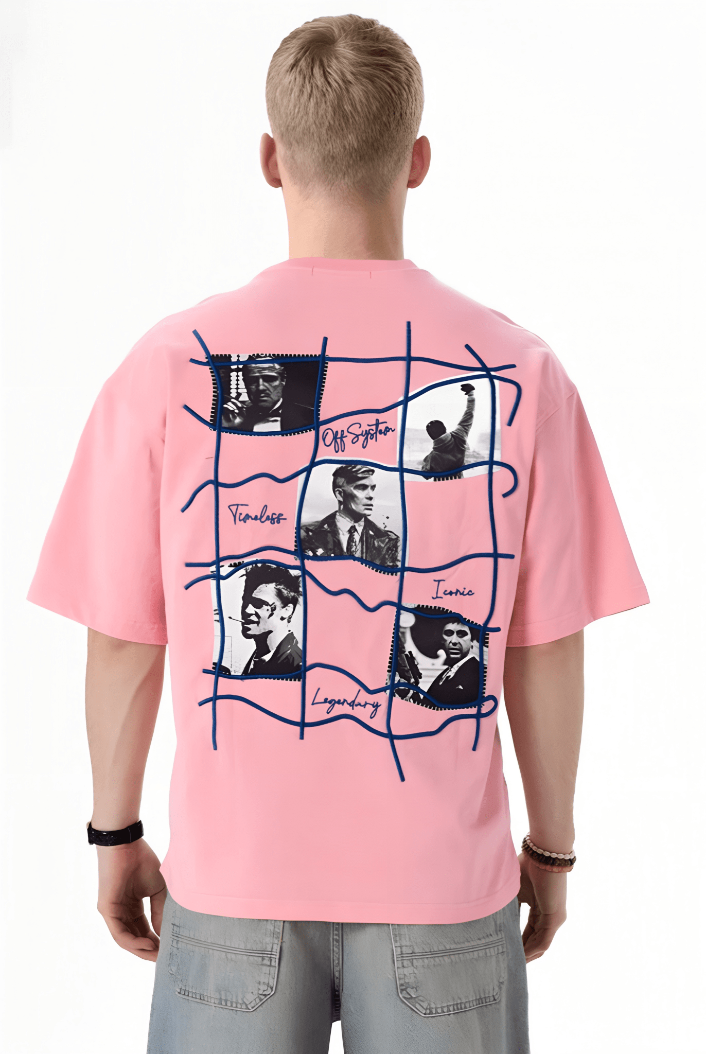 T-shirt Off The System 4 Coloris — Oversize Premium Homme - Backstage Premium