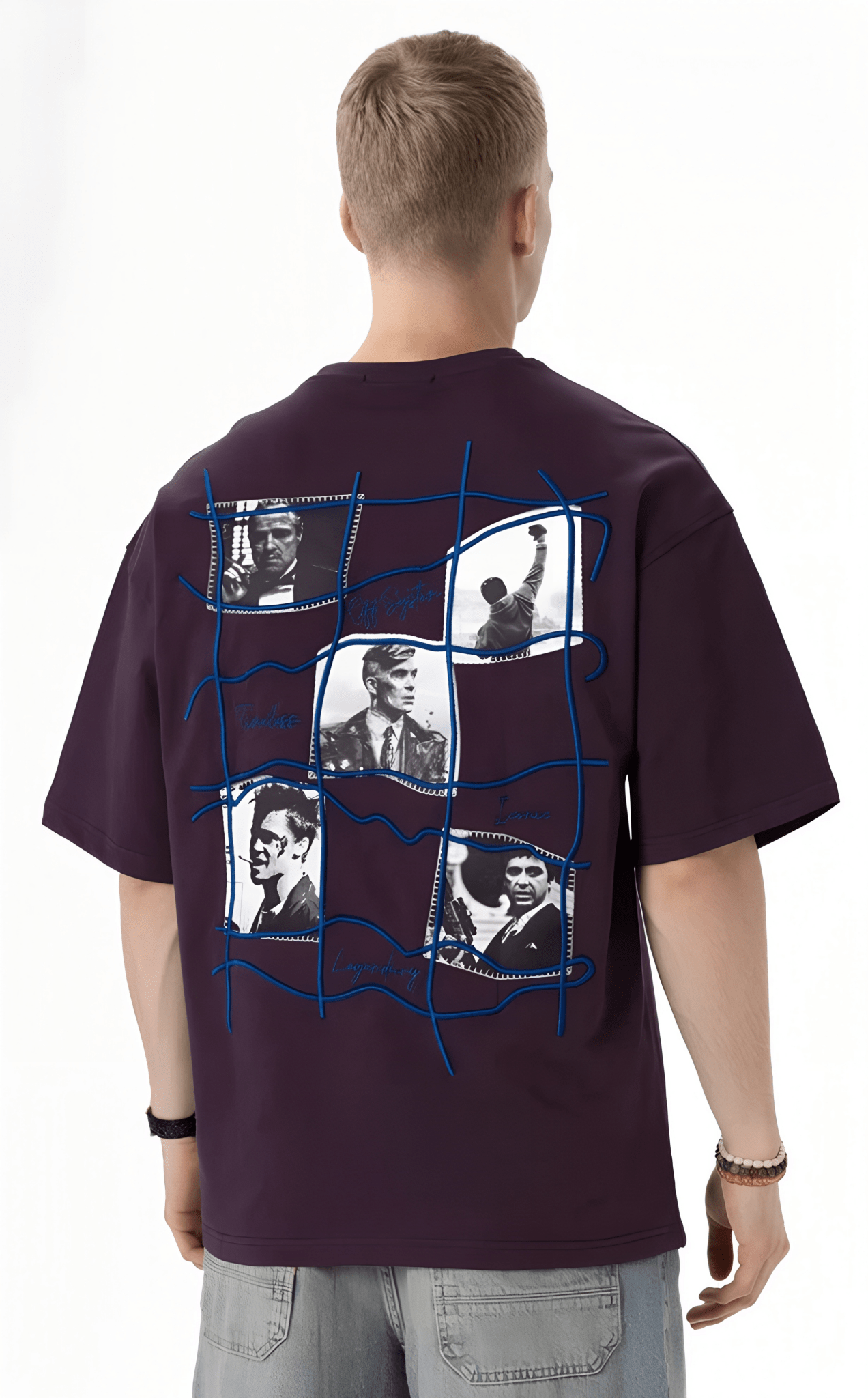 T-shirt Off The System 4 Coloris — Oversize Premium Homme - Backstage Premium