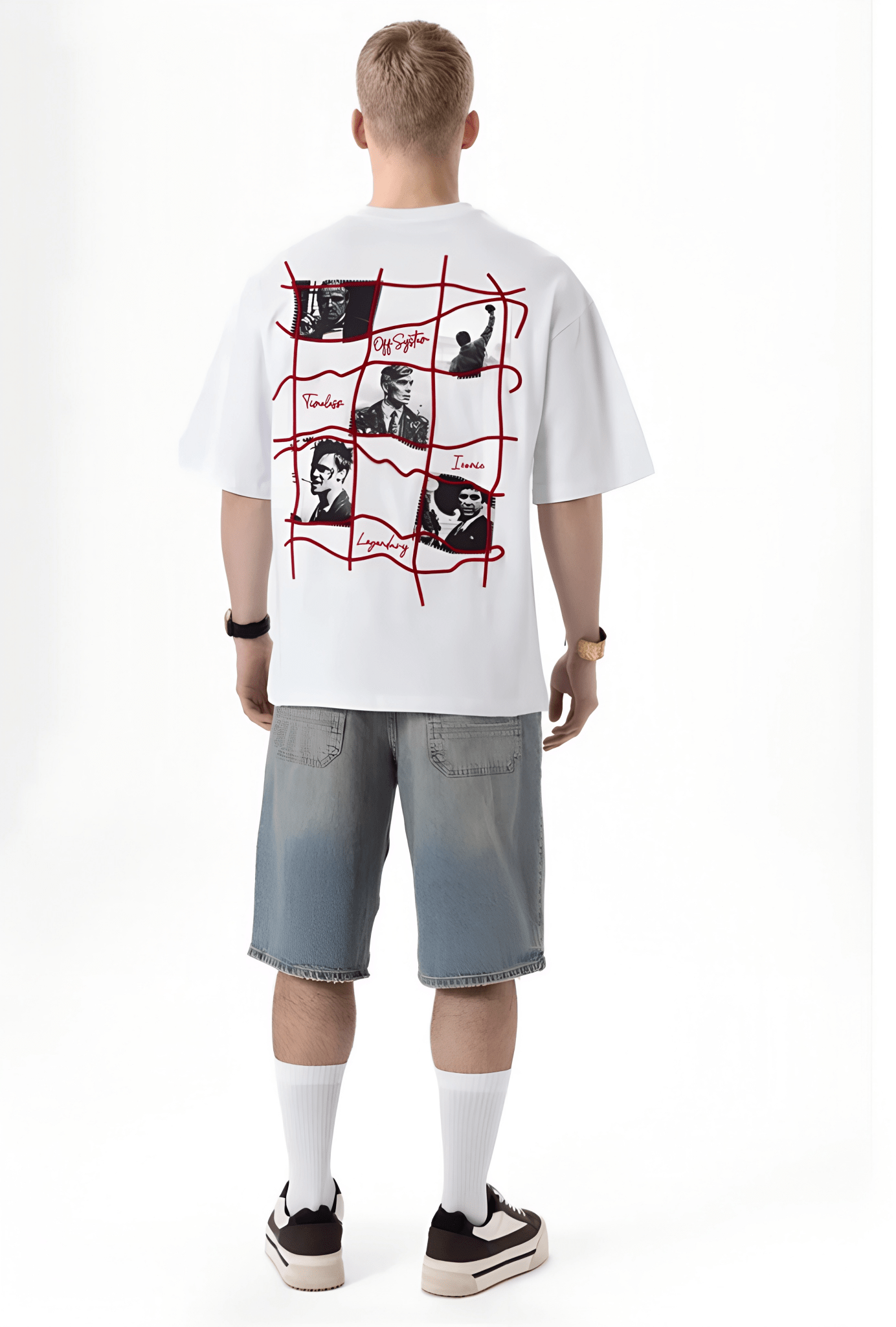 T-shirt Off The System 4 Coloris — Oversize Premium Homme - Backstage Premium