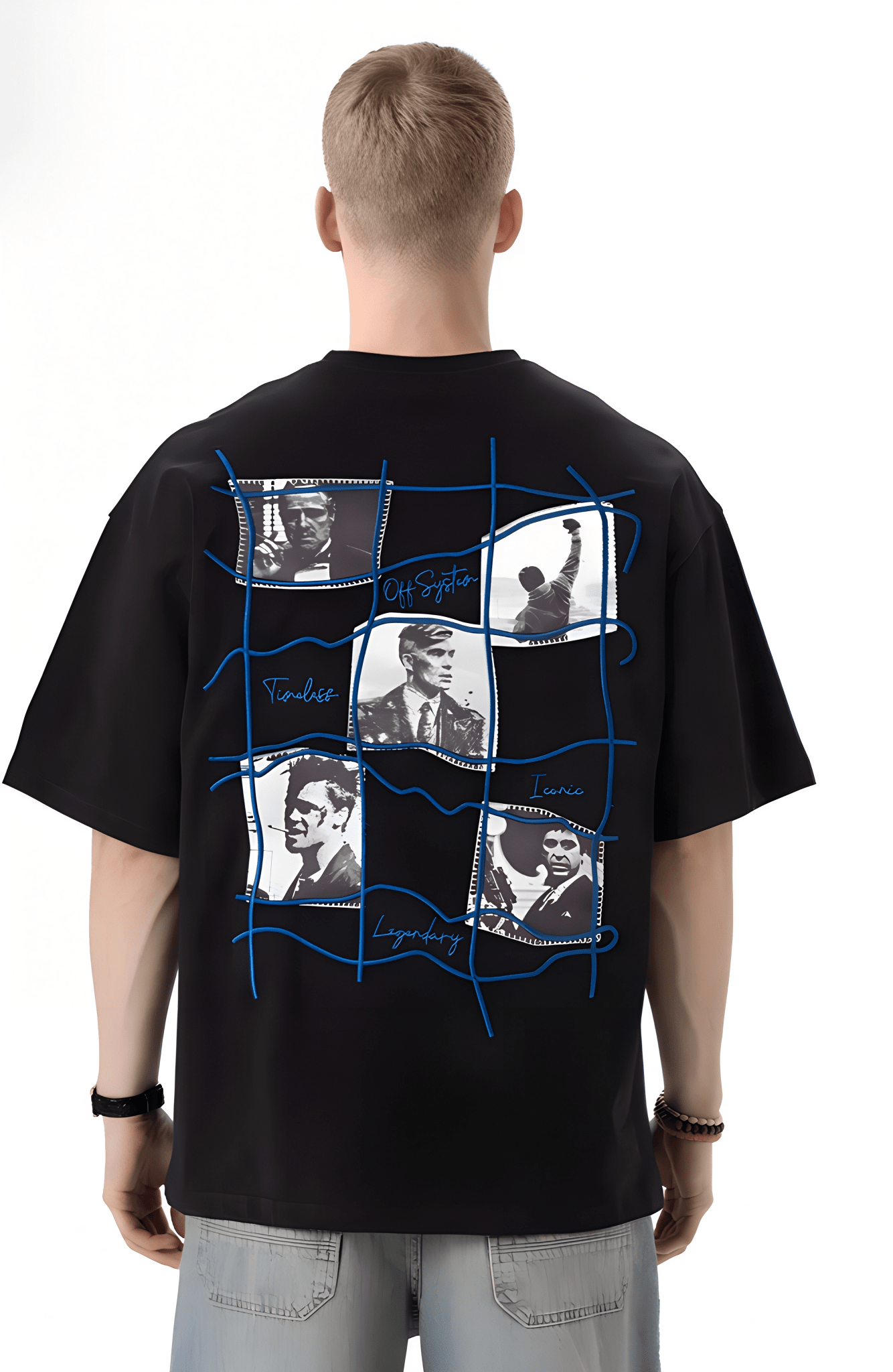 T-shirt Off The System 4 Coloris — Oversize Premium Homme - Backstage Premium