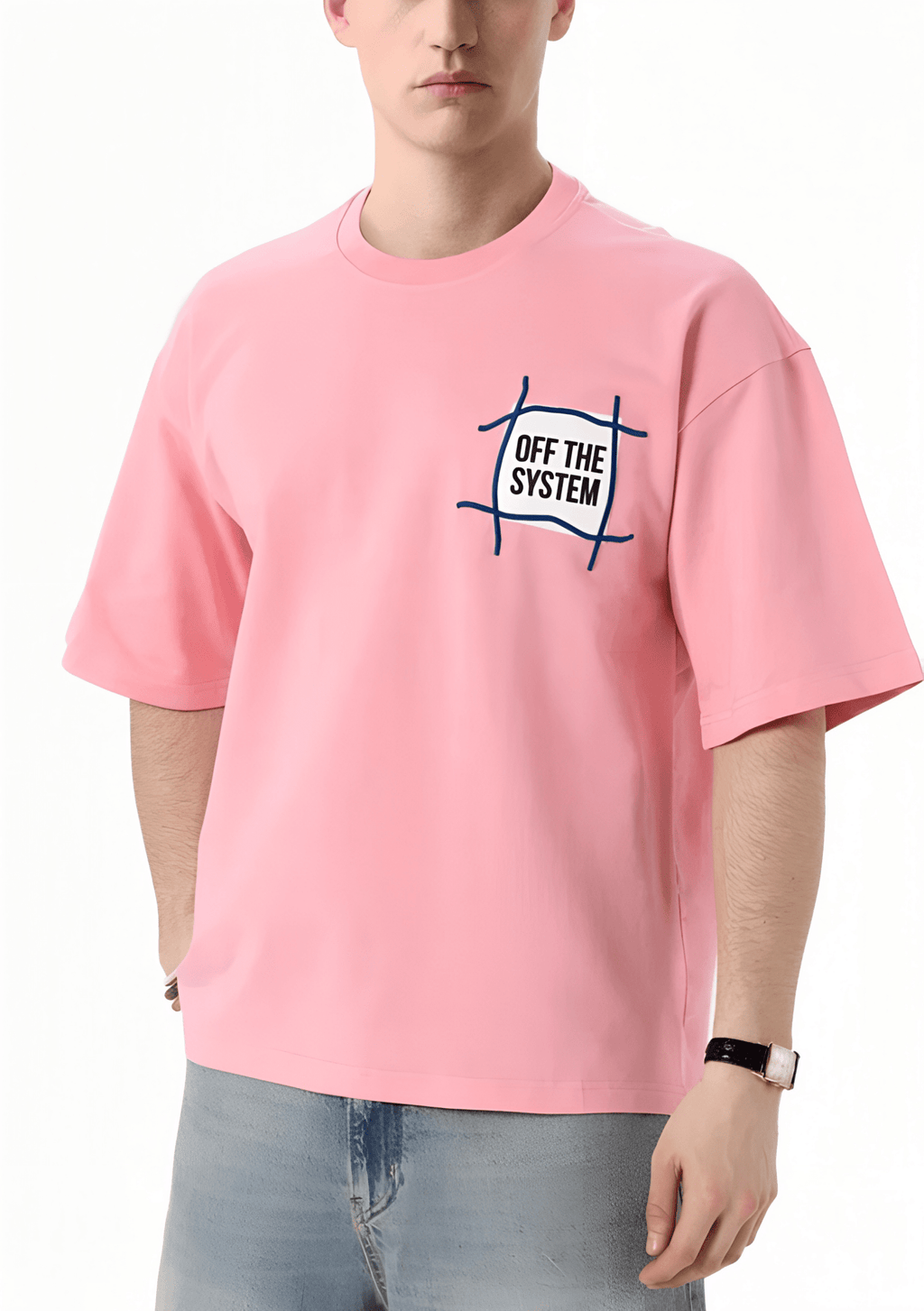 T-shirt Off The System 4 Coloris — Oversize Premium Homme - Backstage Premium