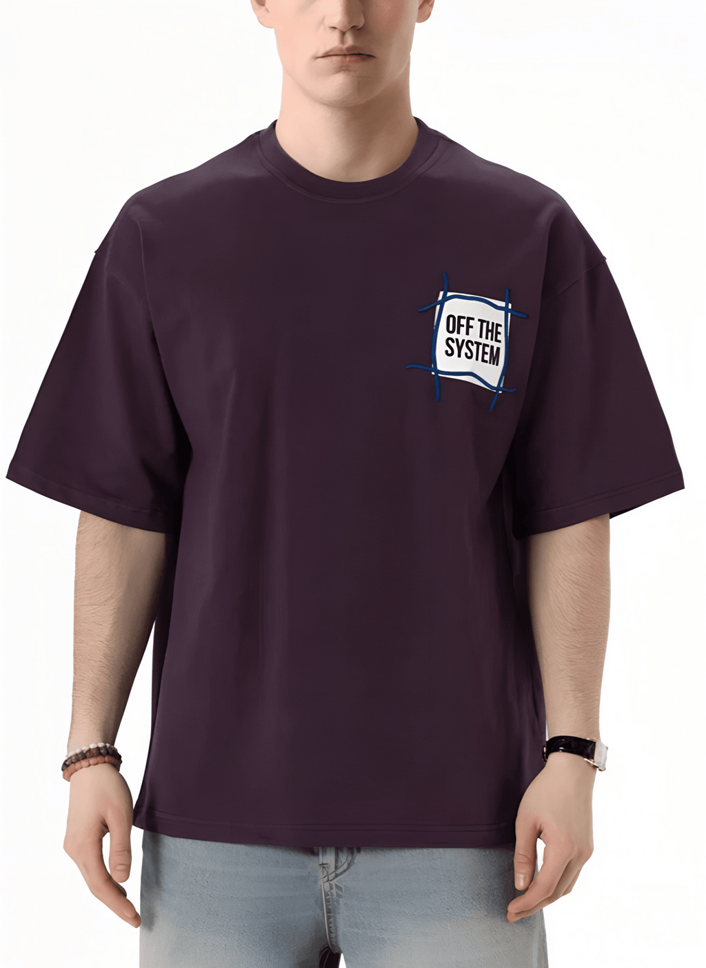 T-shirt Off The System 4 Coloris — Oversize Premium Homme - Backstage Premium