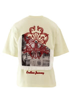 T-shirt Off The System Jaune & Violet — Oversize Premium - Backstage Premium