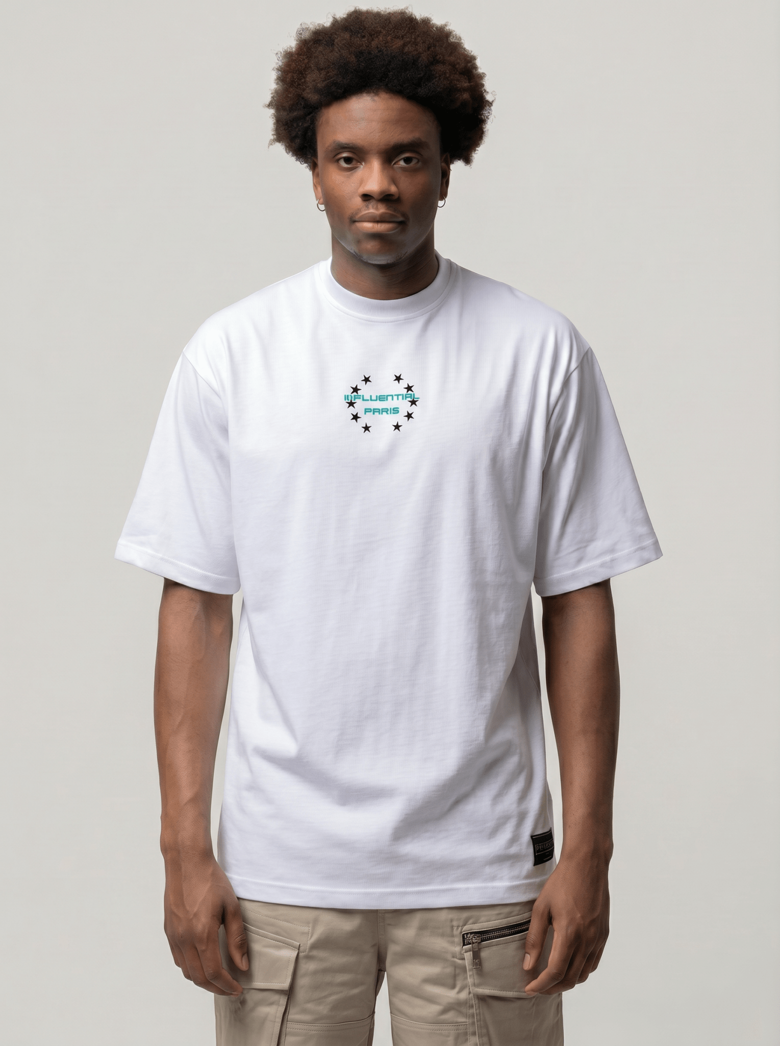 T-Shirt Oversize Premium 100% Coton Influential Paris - Backstage Premium