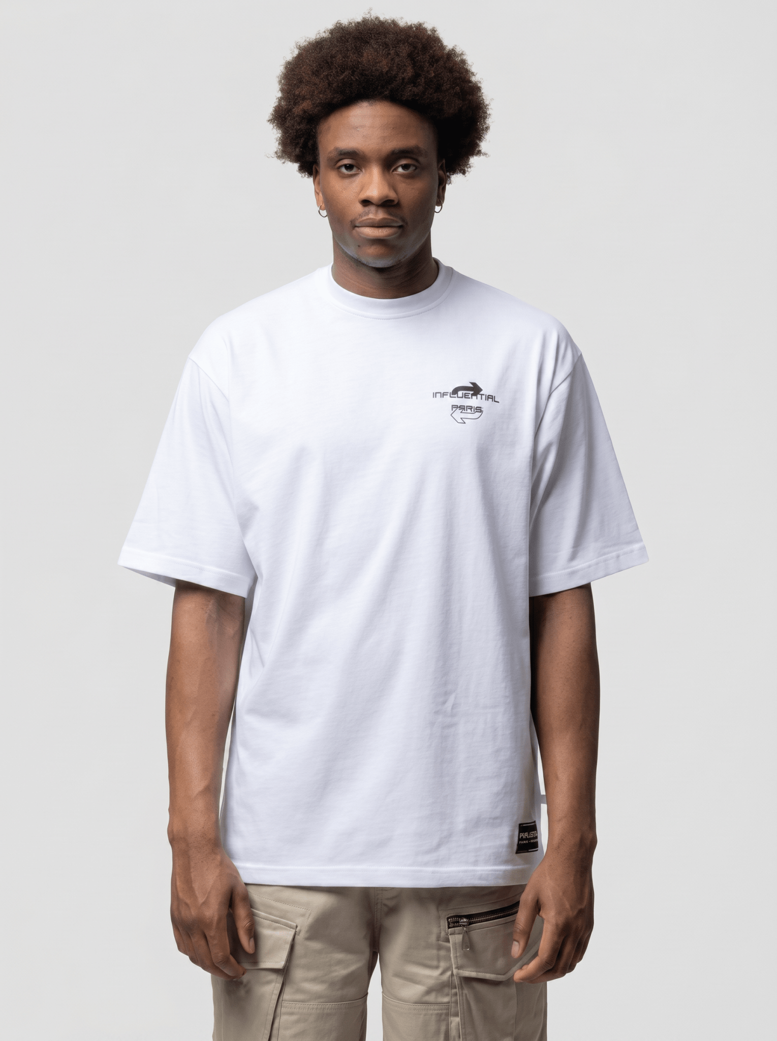 T-Shirt Oversize Premium 100% Coton Influential Paris - Backstage Premium