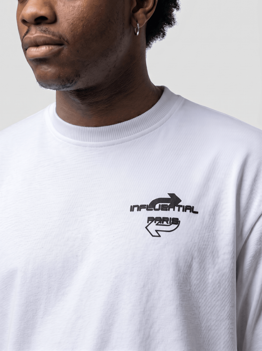 T-Shirt Oversize Premium 100% Coton Influential Paris - Backstage Premium