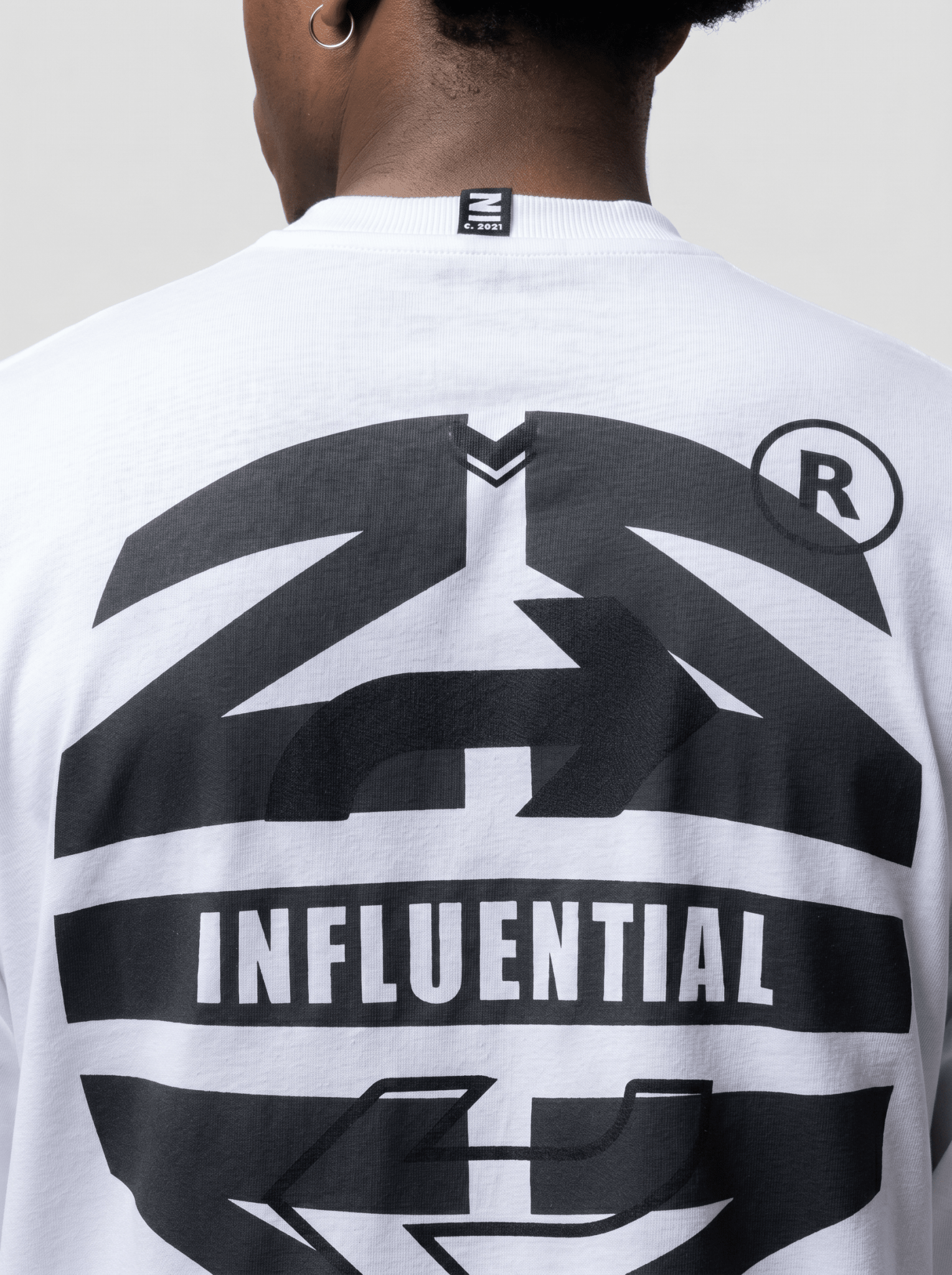 T-Shirt Oversize Premium 100% Coton Influential Paris - Backstage Premium