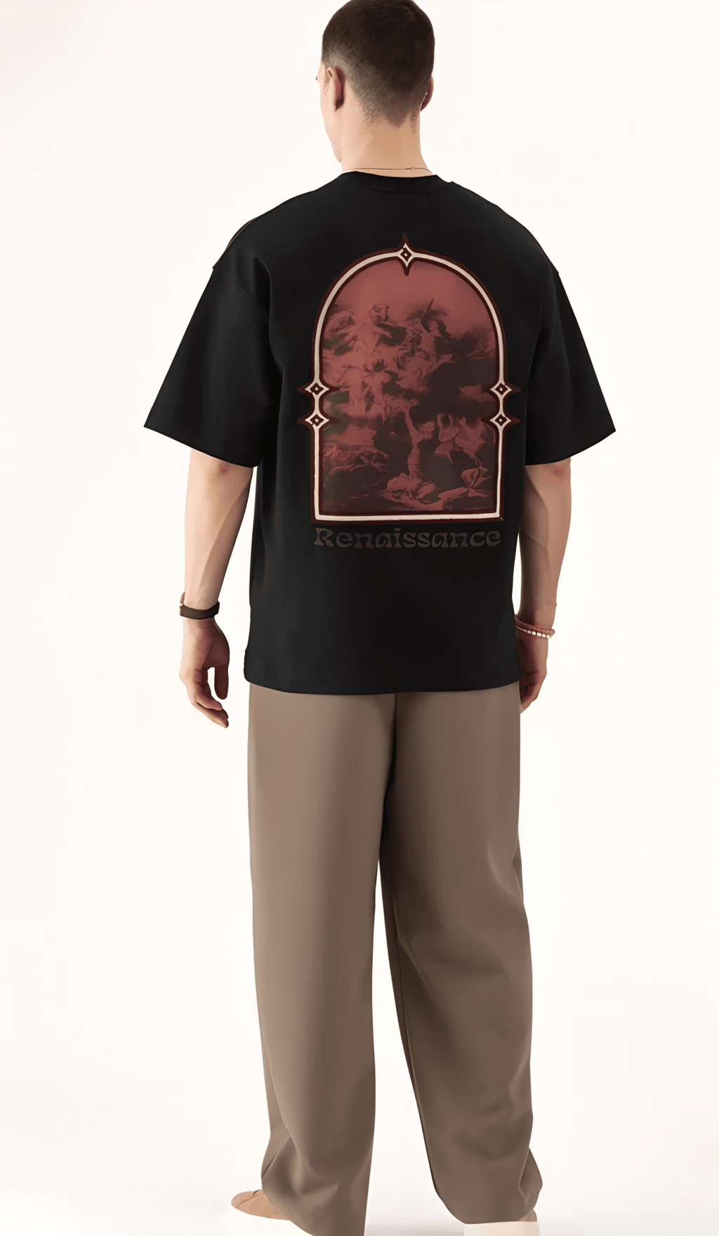 T-Shirt Renaissance - Oversize Premium Homme - Backstage Premium