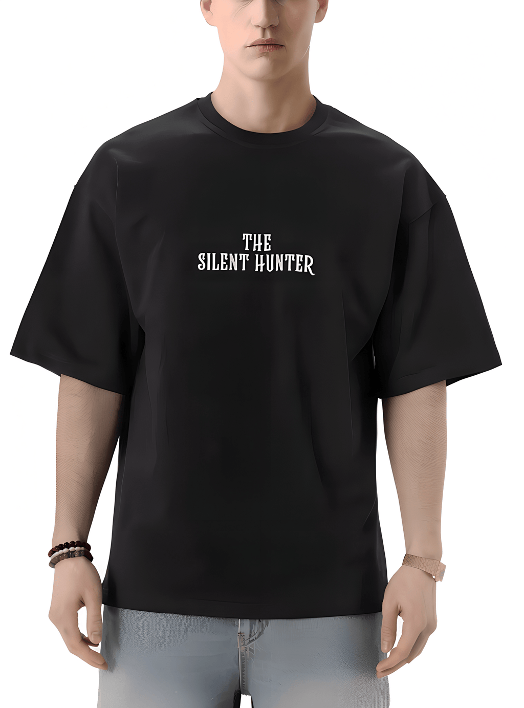 T-Shirt The Silent Hunter - Oversize Premium Homme - Backstage Premium
