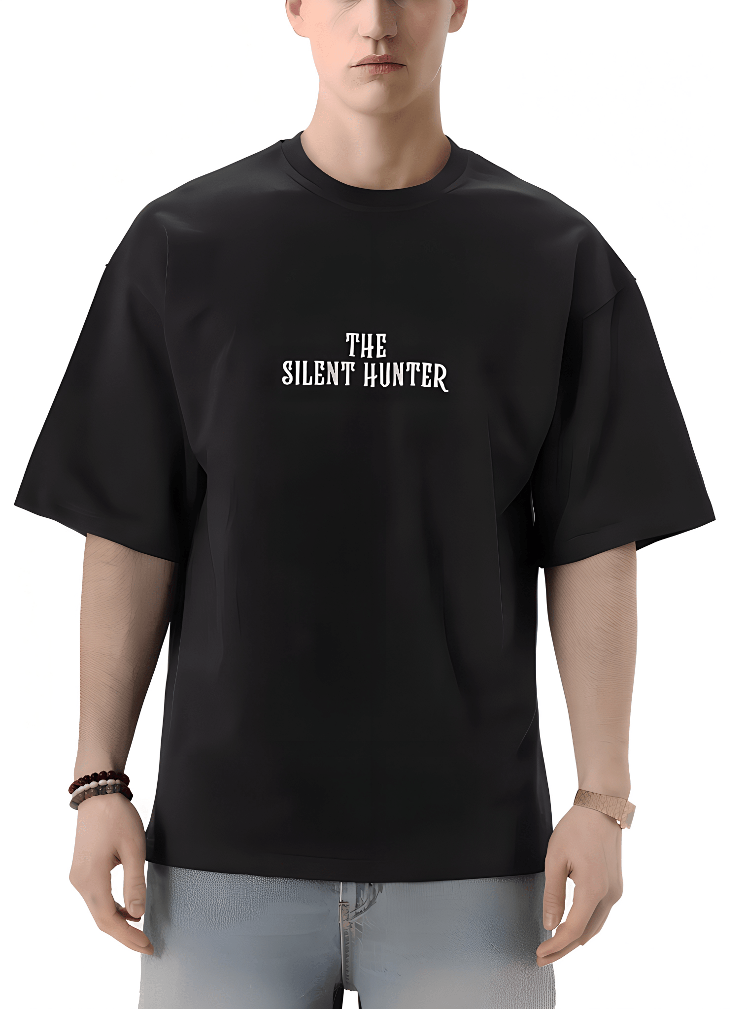 T-Shirt The Silent Hunter - Oversize Premium Homme - Backstage Premium