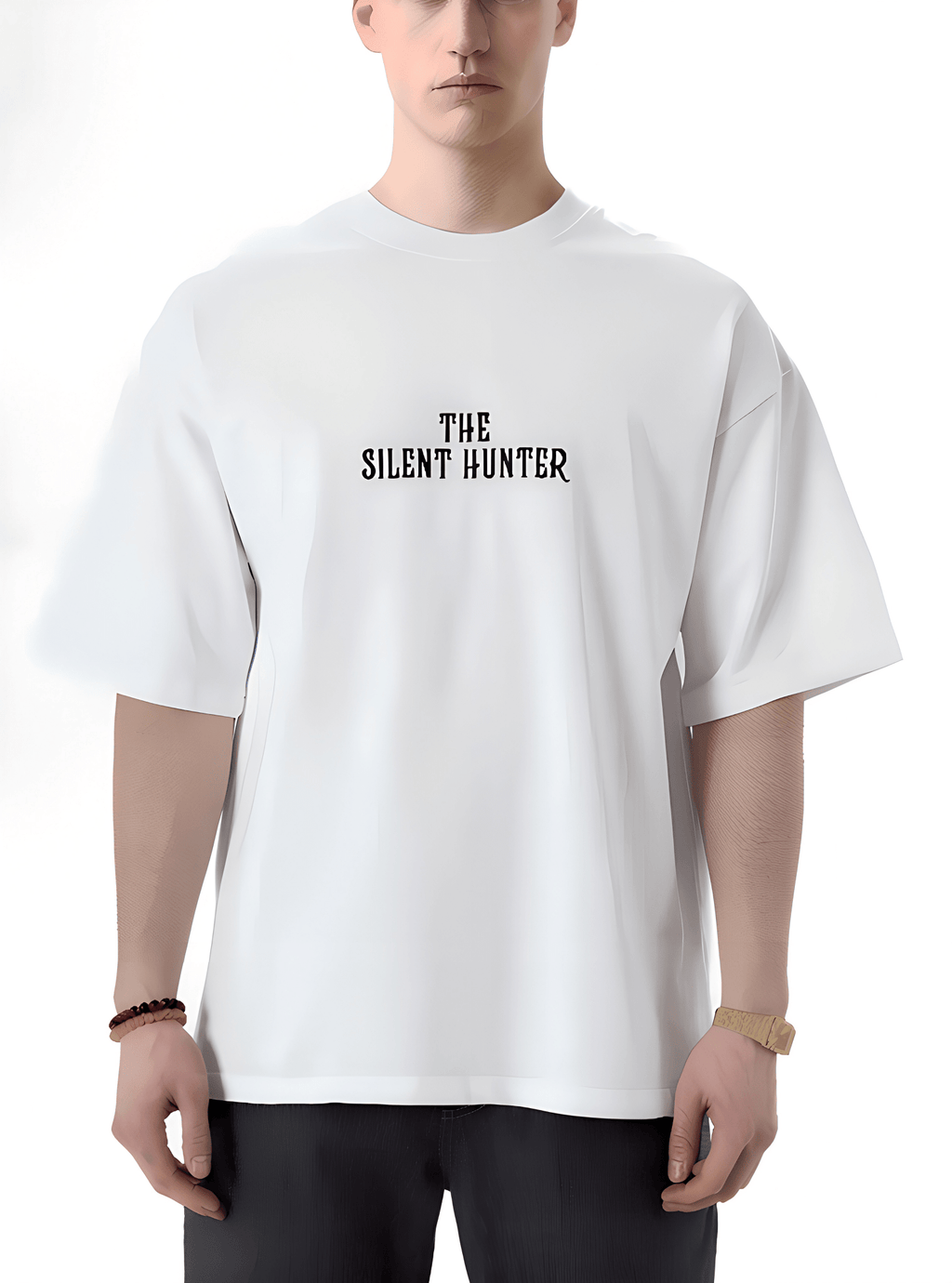 T-Shirt The Silent Hunter - Oversize Premium Homme - Backstage Premium