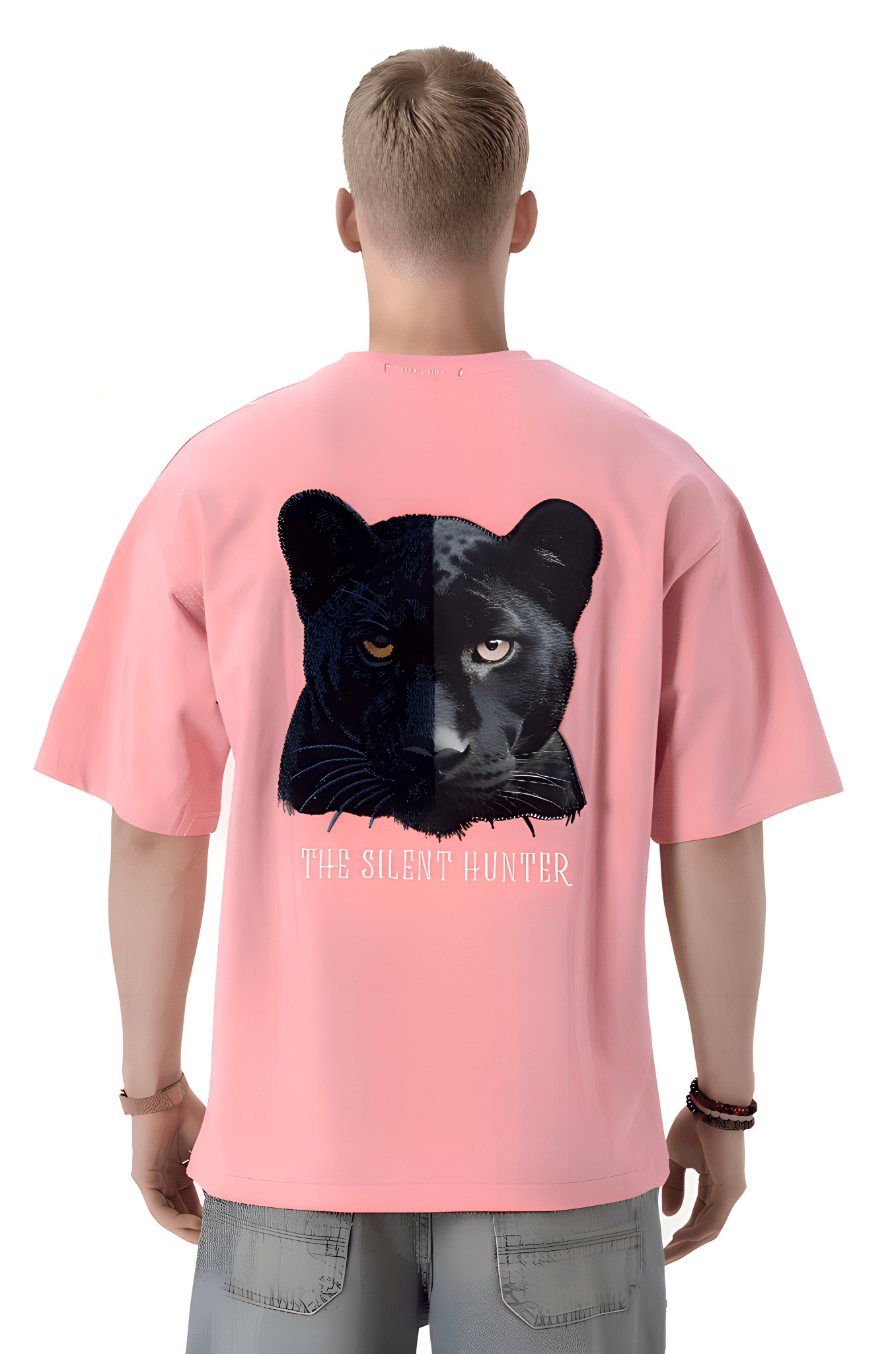 T-Shirt The Silent Hunter - Oversize Premium Homme - Backstage Premium