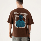 T-Shirt Trust Nobody - Oversize Premium Homme - Backstage Premium
