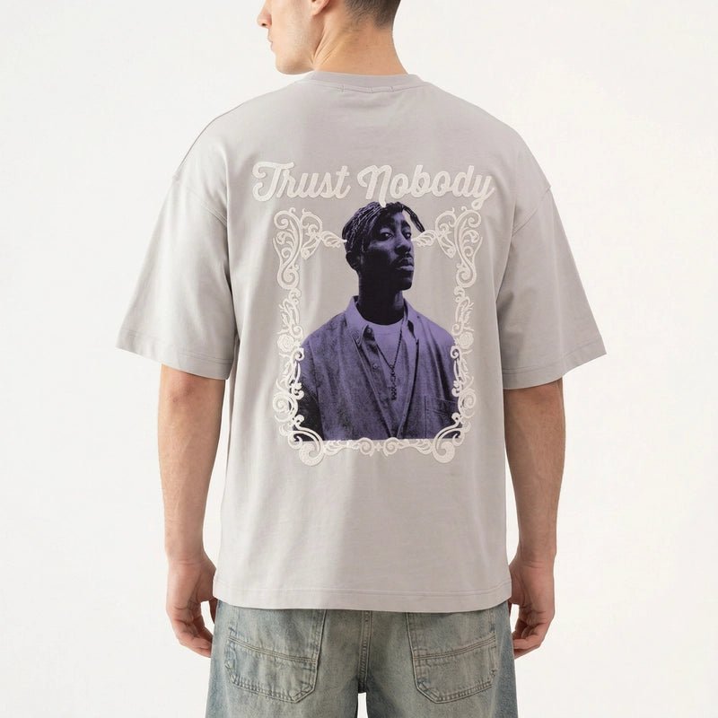 T-Shirt Trust Nobody - Oversize Premium Homme - Backstage Premium