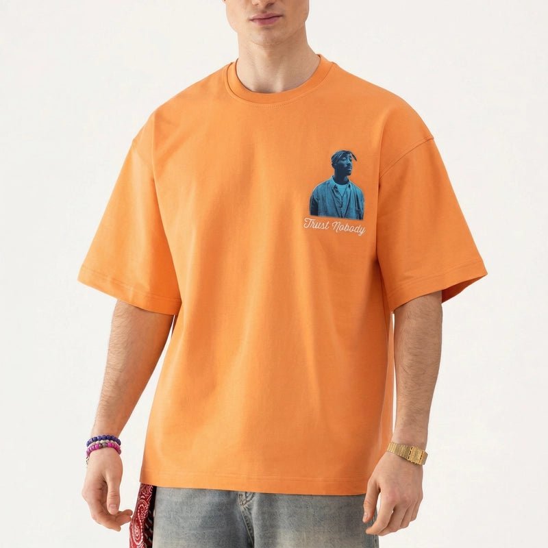 T-Shirt Trust Nobody - Oversize Premium Homme - Backstage Premium