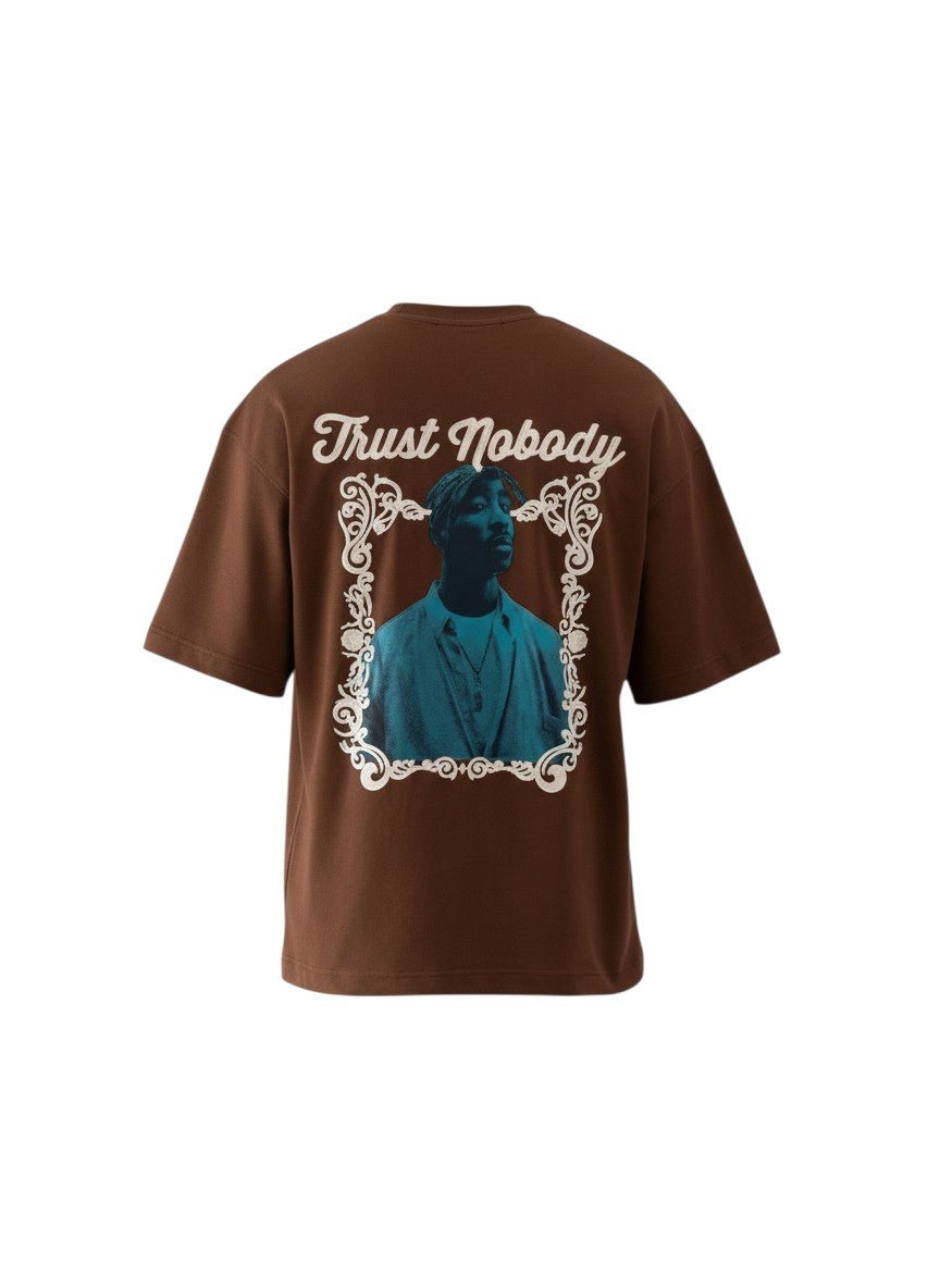 T-Shirt Trust Nobody - Oversize Premium Homme - Backstage Premium